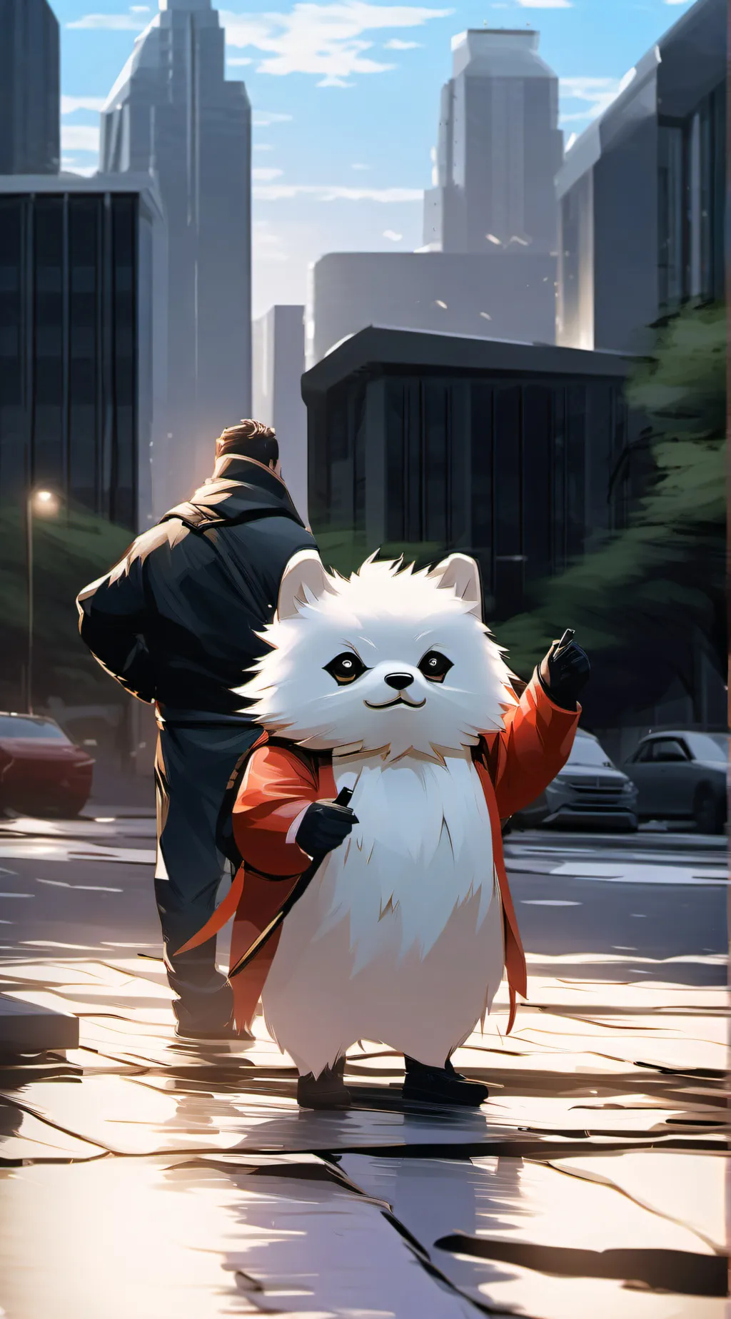 ai character: polly background