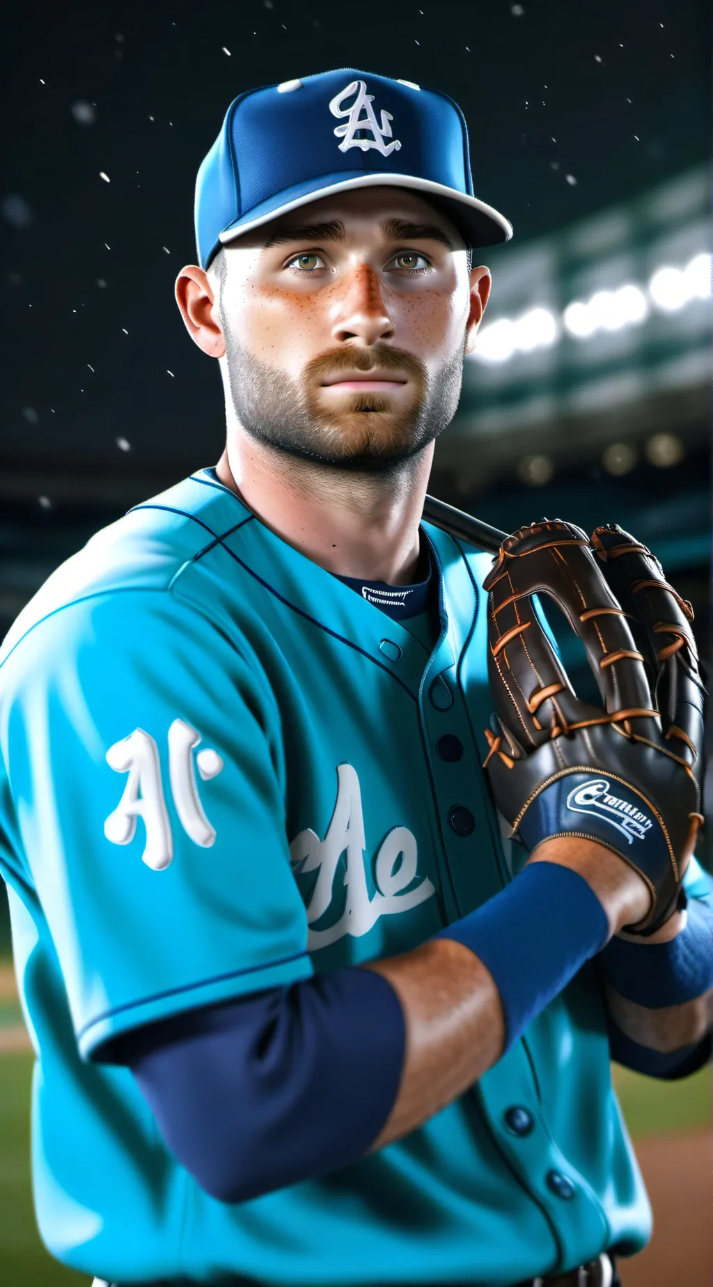 ai character: Mark background