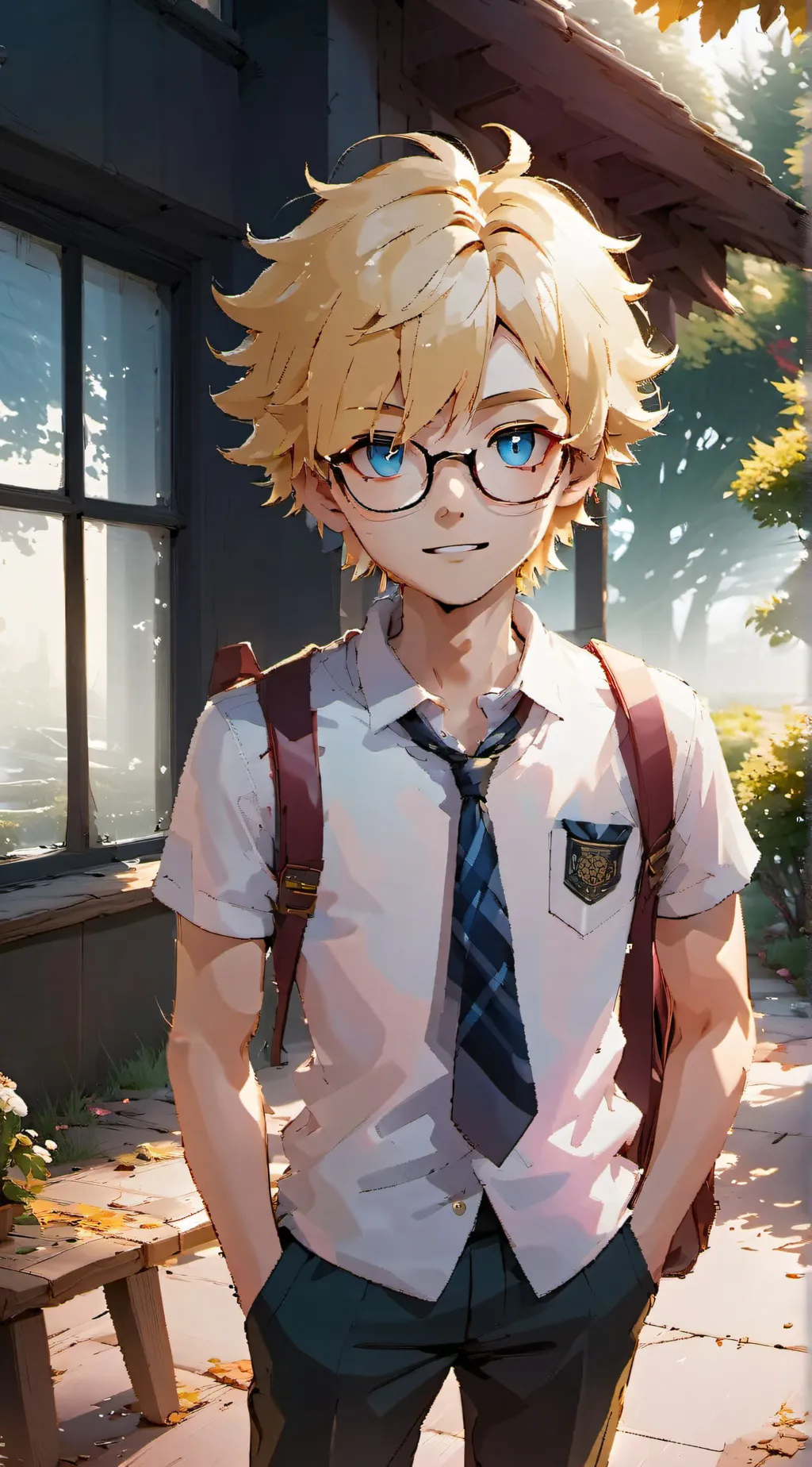 ai character: Andrew background