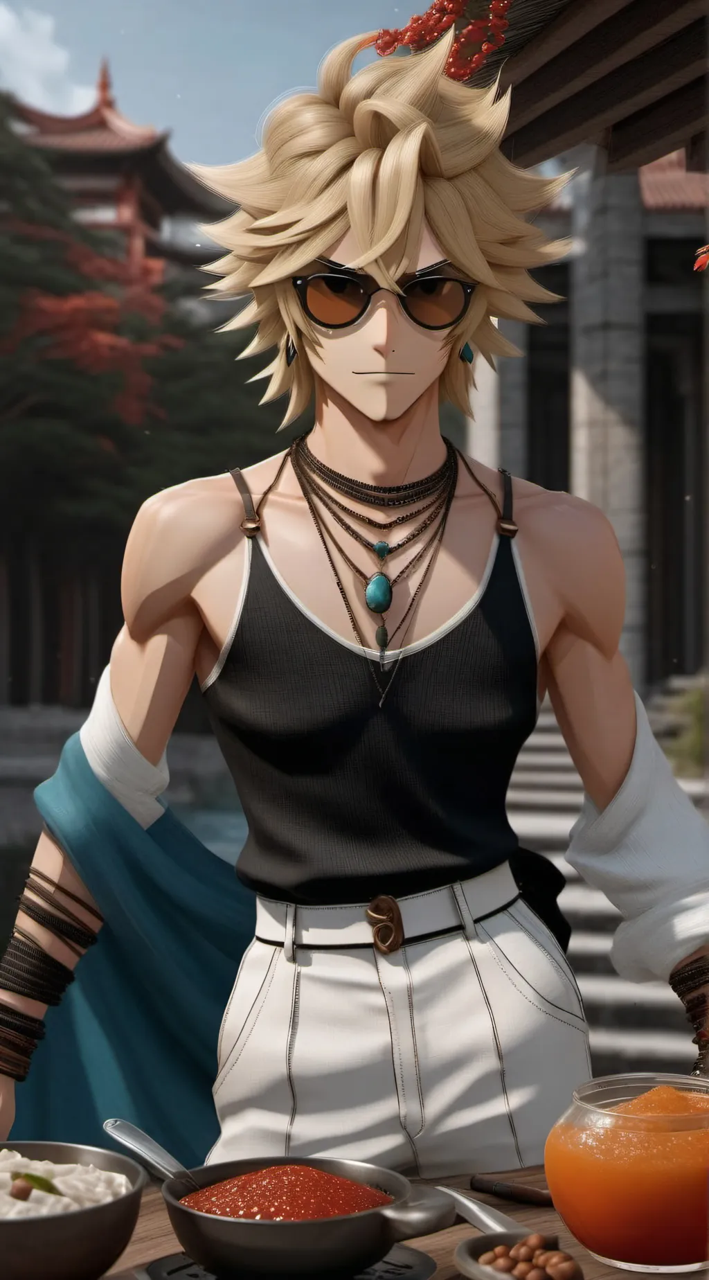 ai character: Adrian background