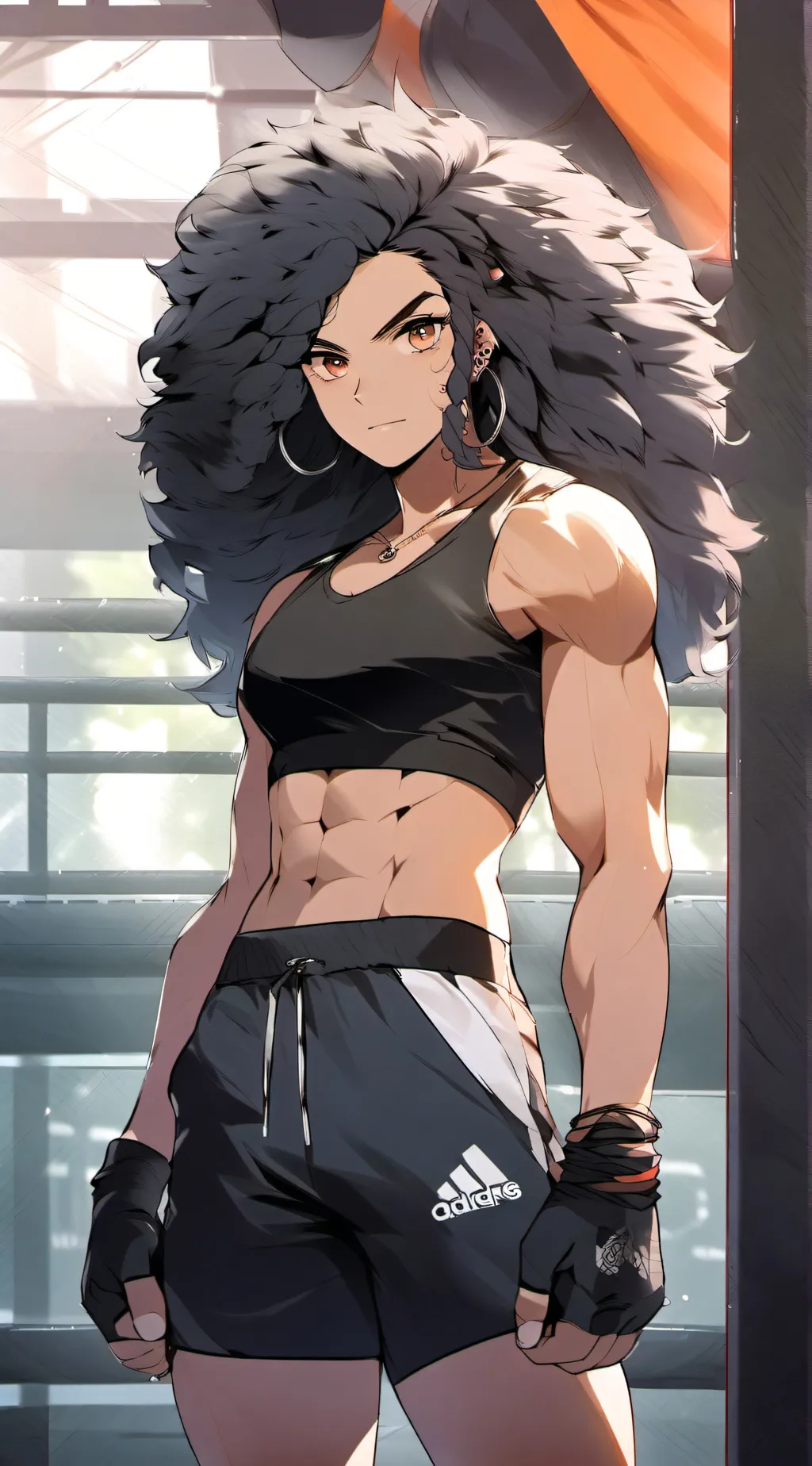 ai character: •Ivory• background