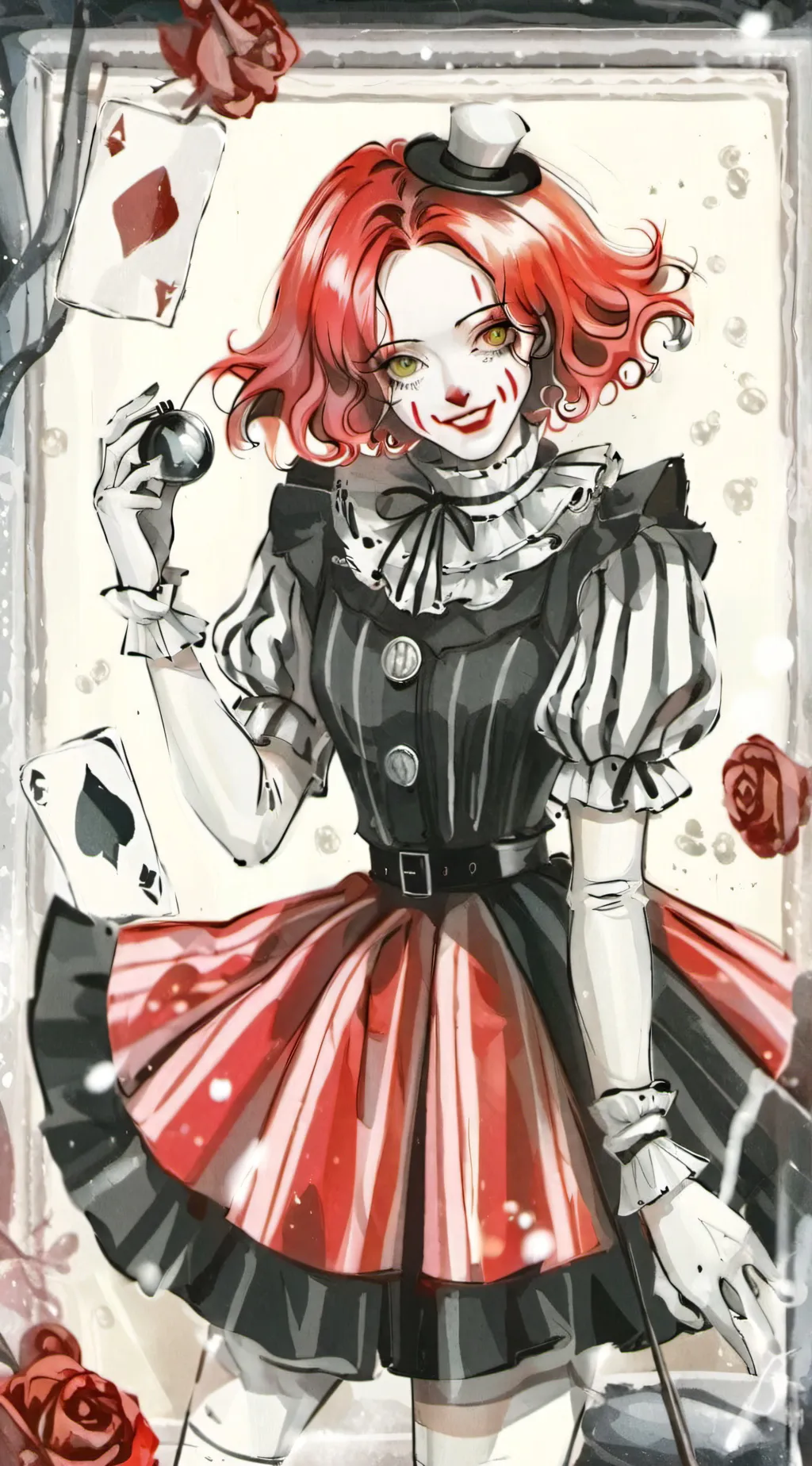 ai character: Rosie from yuni  background