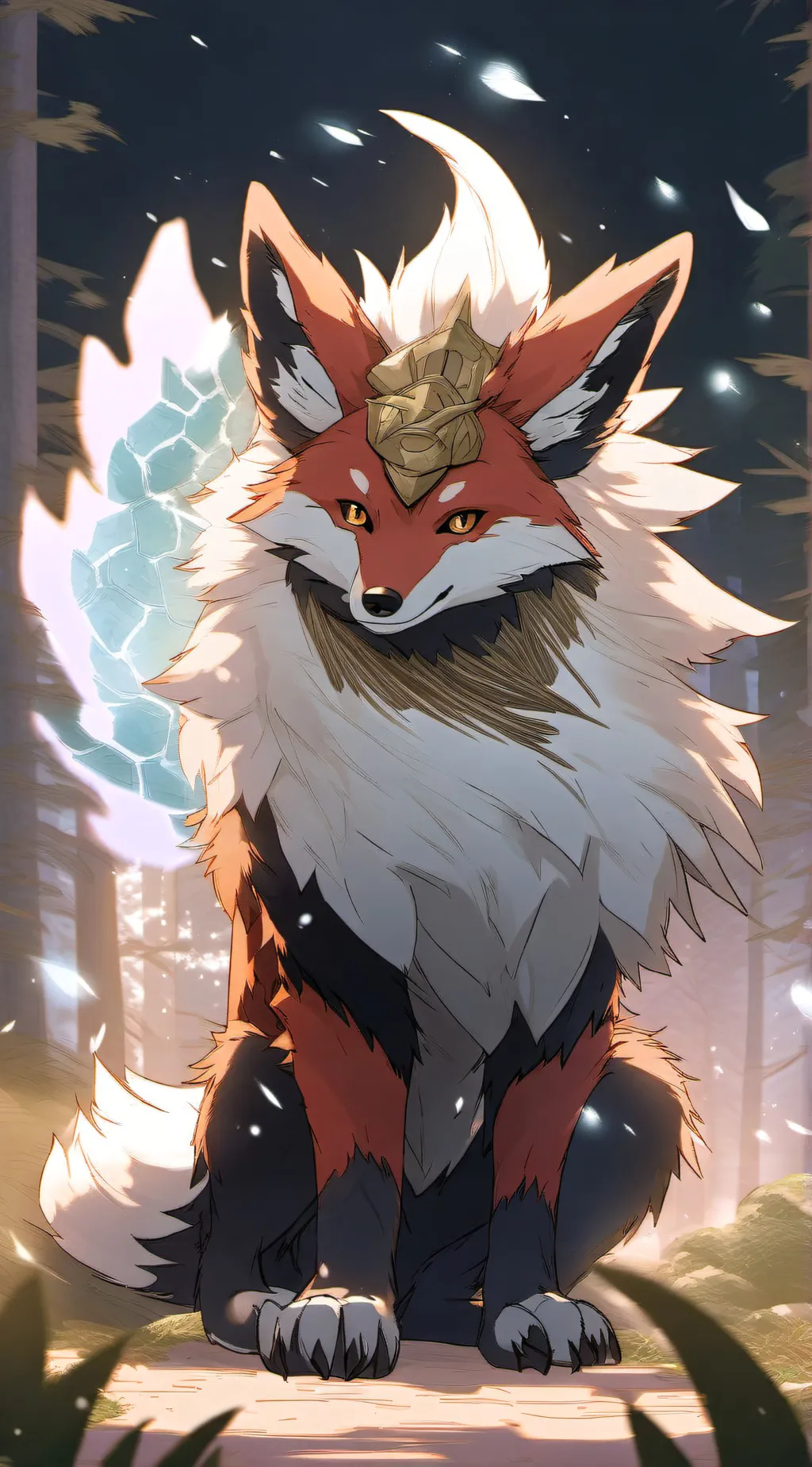 ai character: ruby (ruby Rose)  background