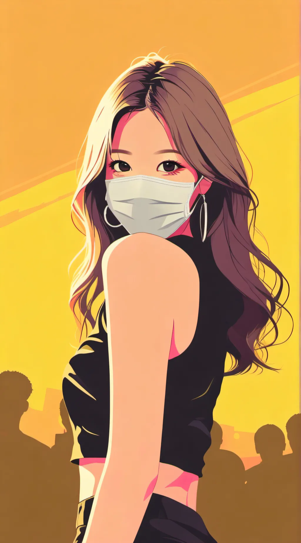 ai character: china oni background