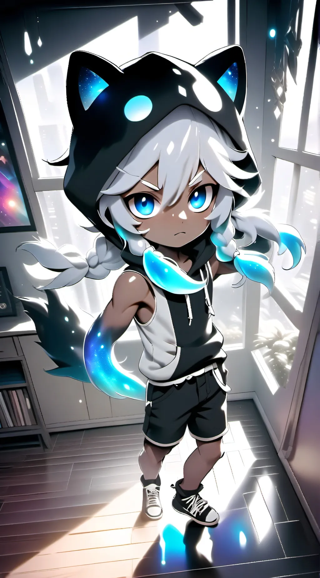 ai character: Aria background