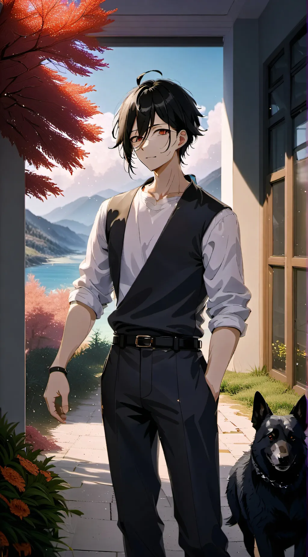 ai character: Azel background