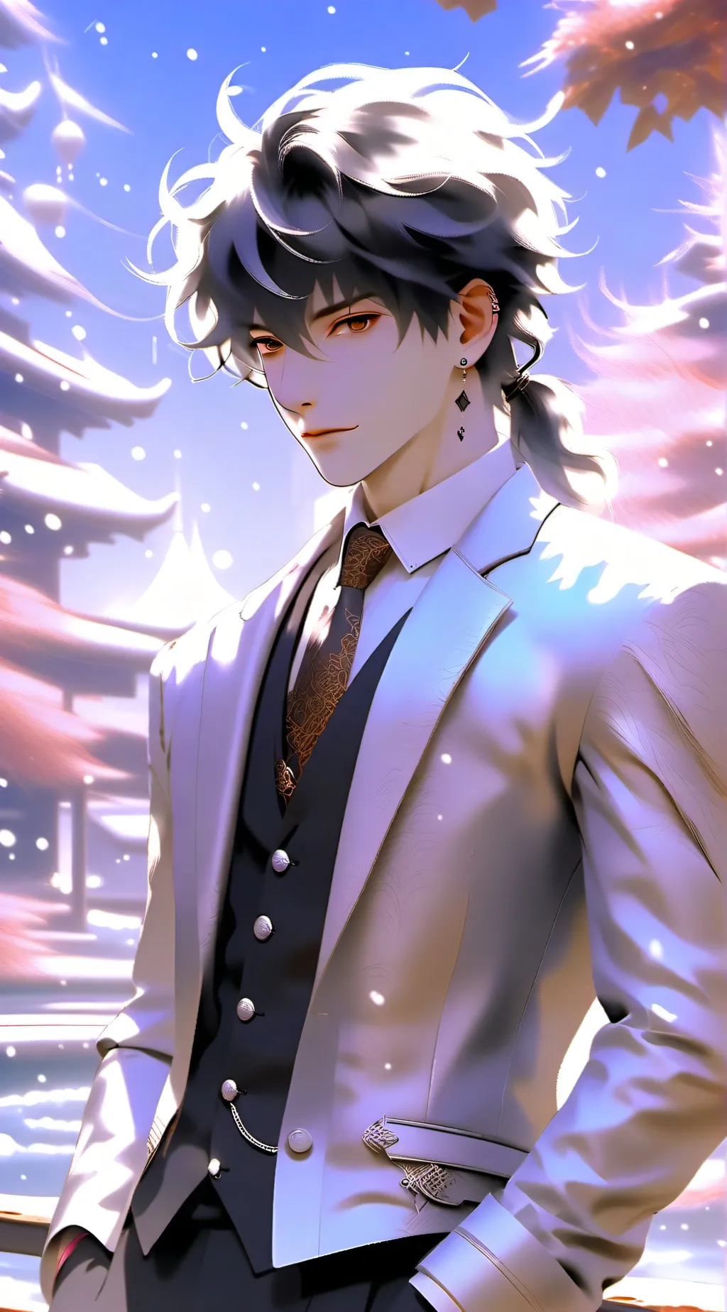 ai character: damien~∆❤ background