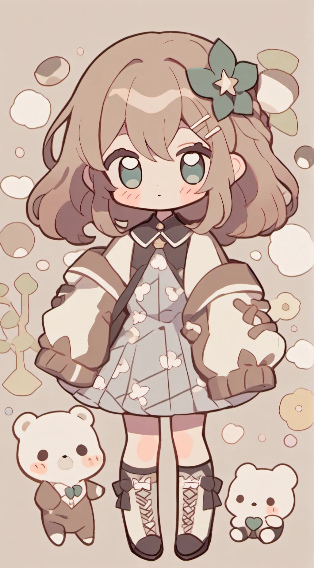 ai character: Bentley  background