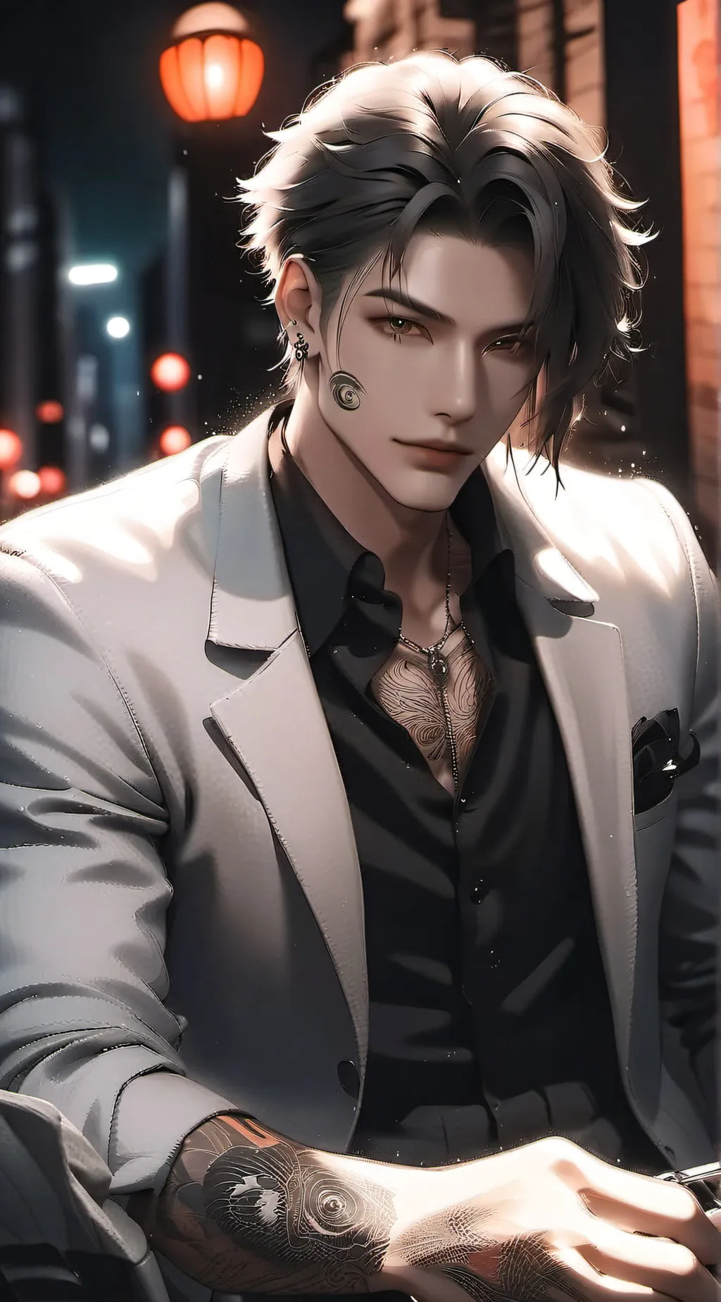 ai character: Akashi Hamada background