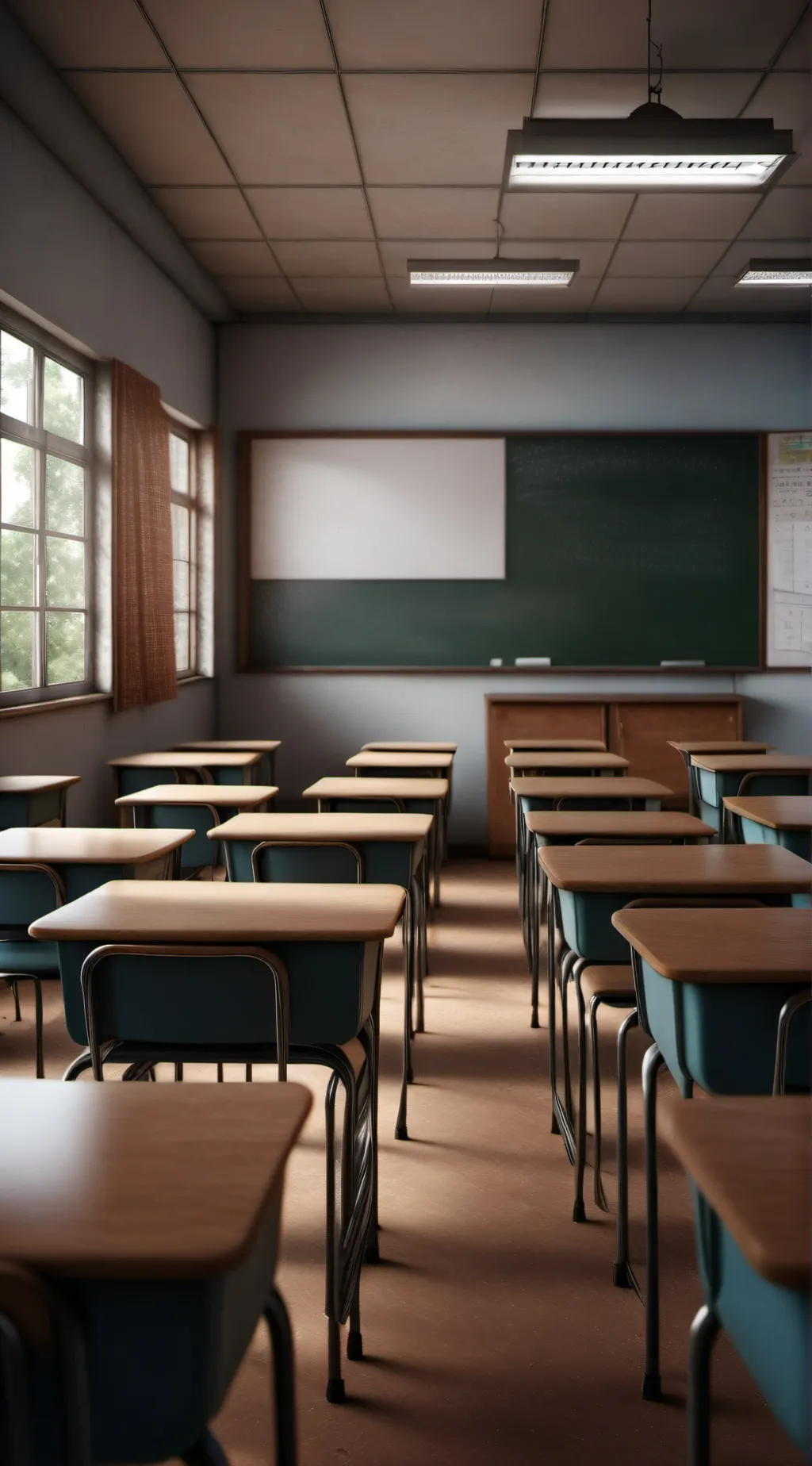 ai character: Detention background