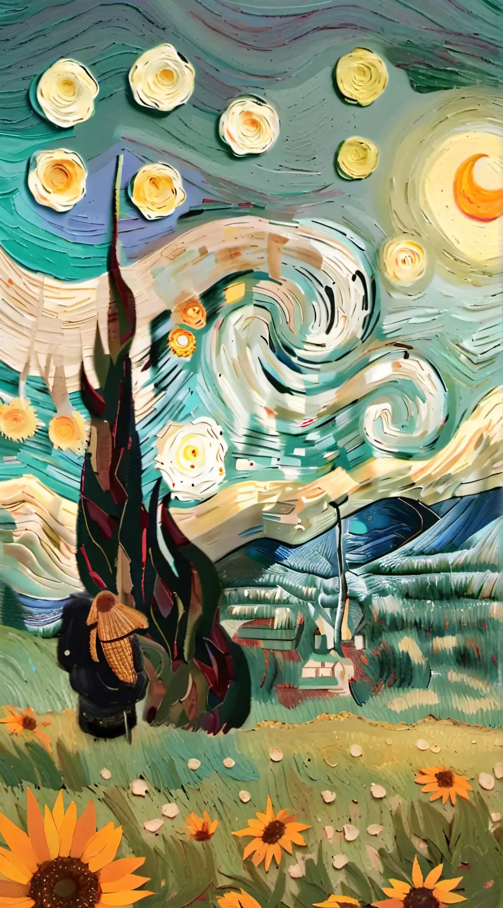 ai character: mha baby background