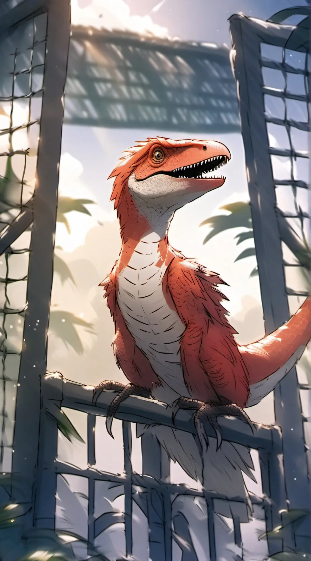 ai character: Velociraptor background