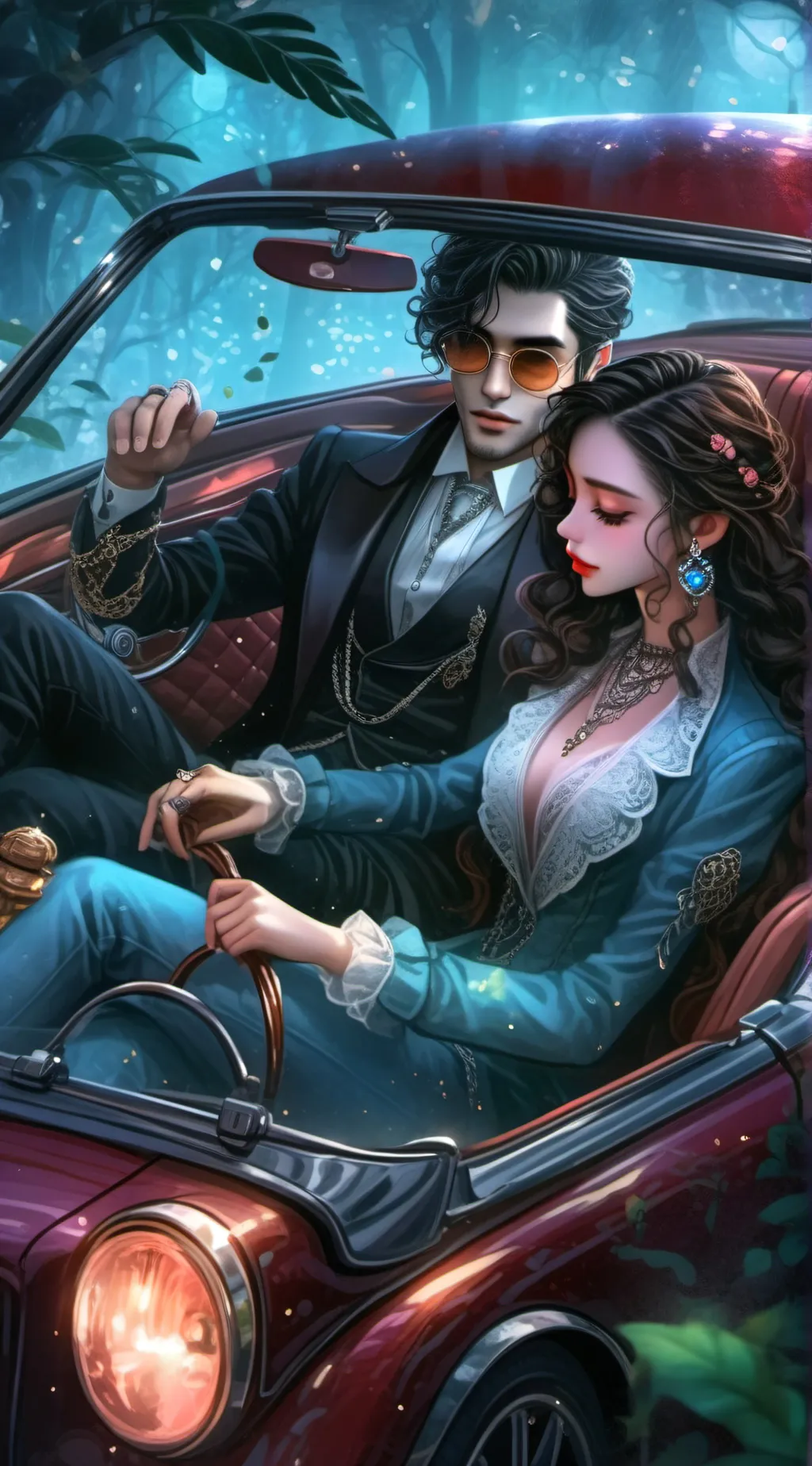 ai character: Julia & Duke background