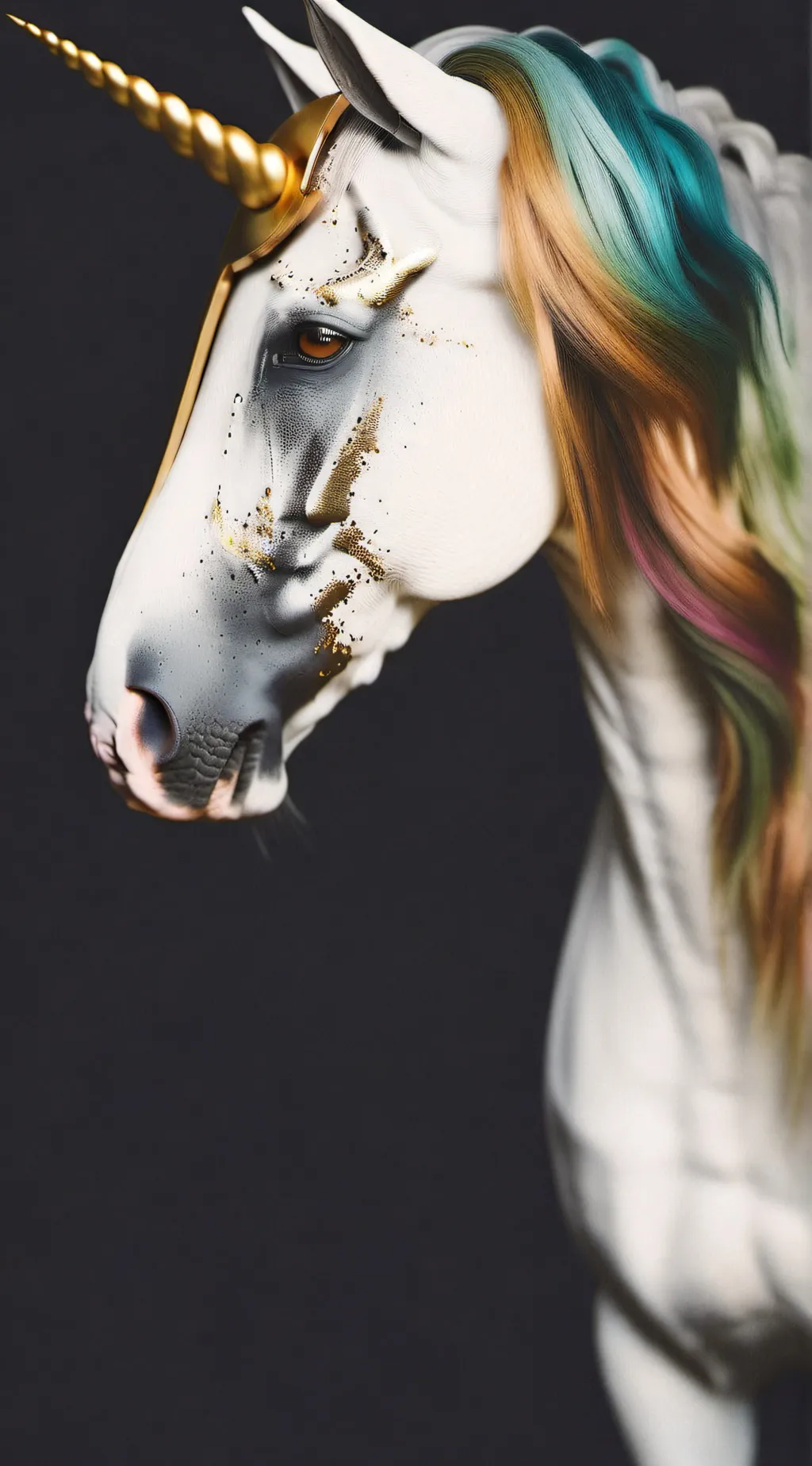 ai character: Unicorn hunting  background