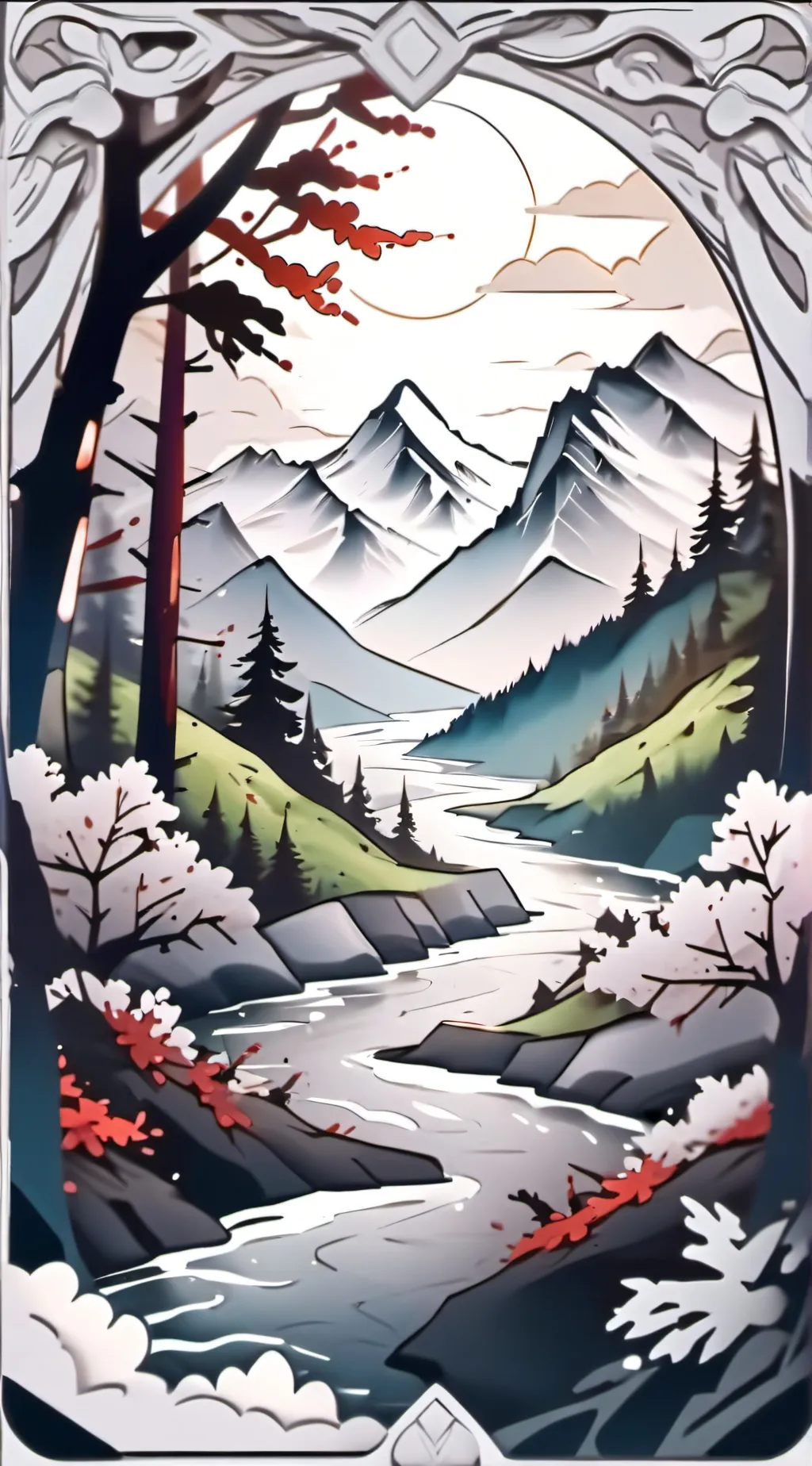 ai character: Engel and Claire  background