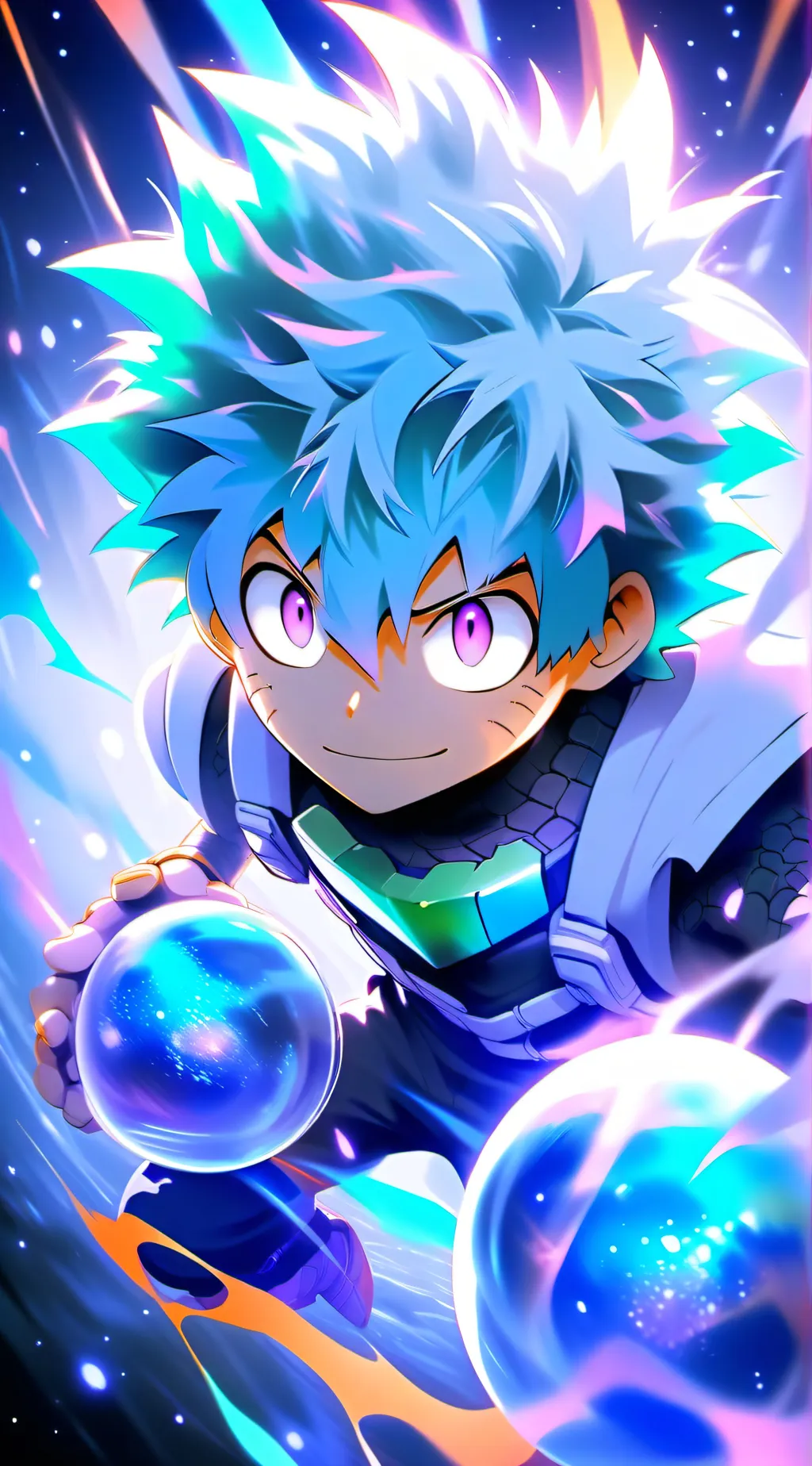 ai character: deku background