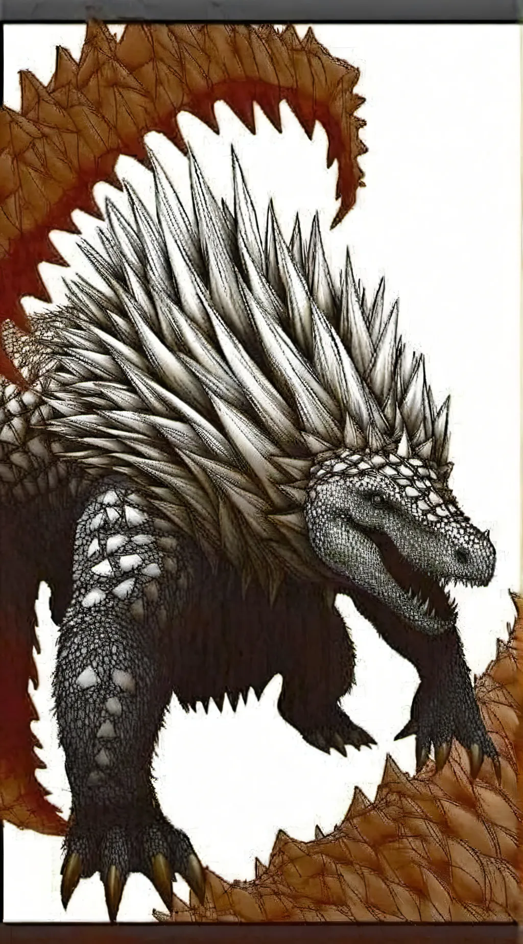 ai character: Anguirus(S.P.) background