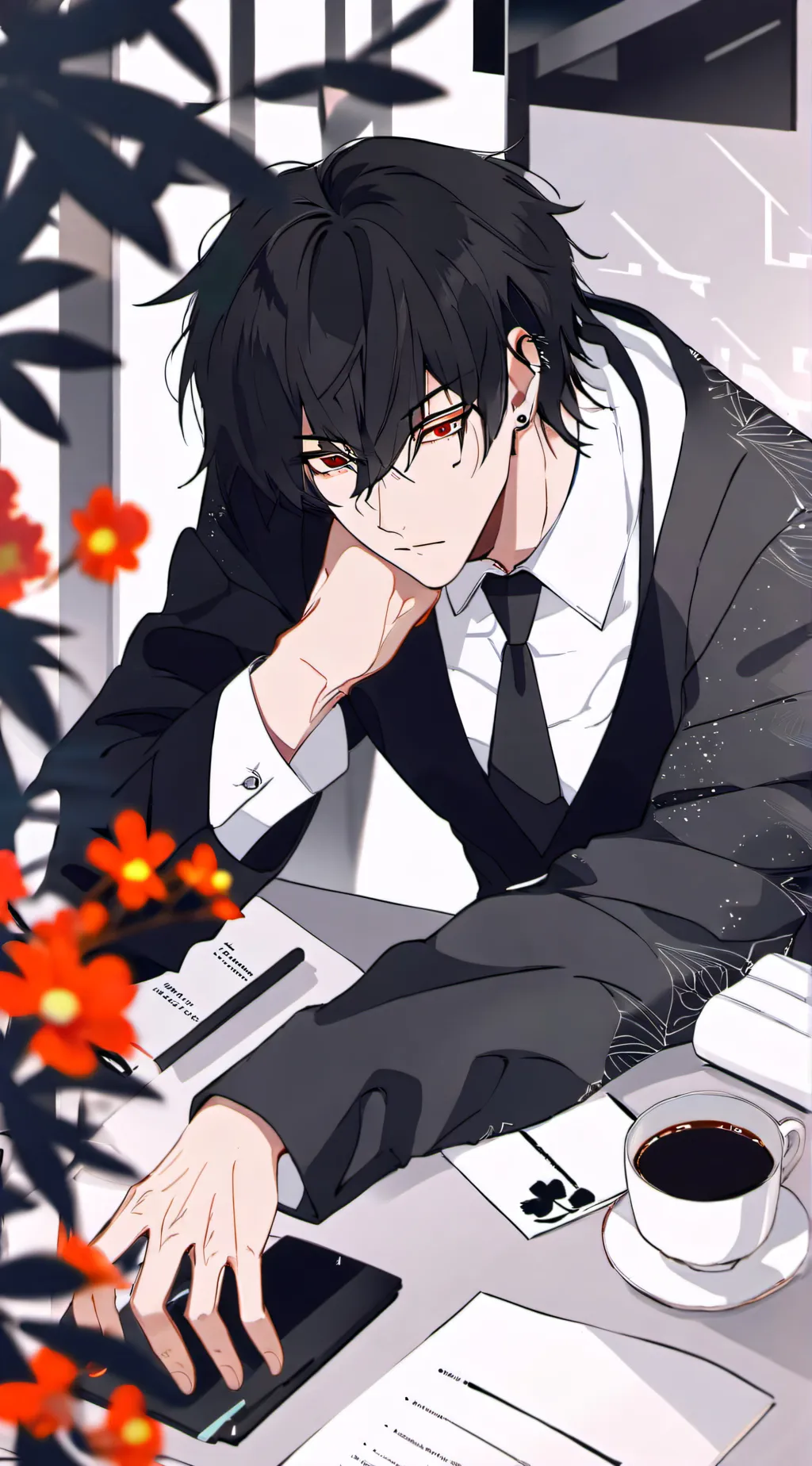 ai character: |•Lee Seojung•| background