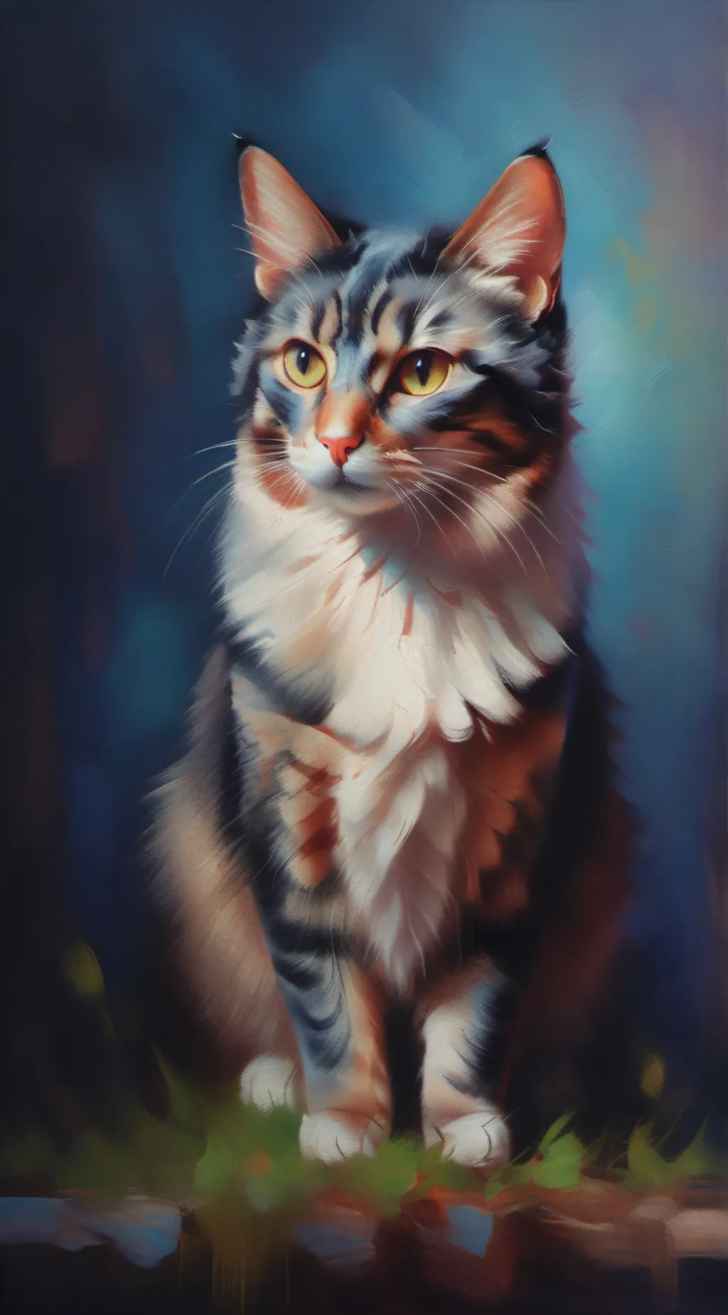 ai character: stick lick Duck background