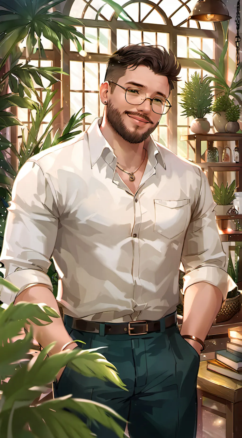 ai character: Finch background