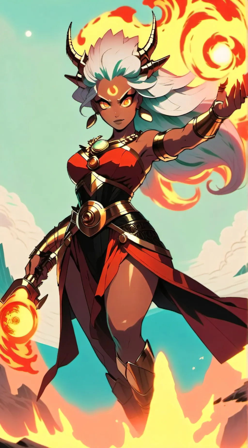 ai character: Kahili background