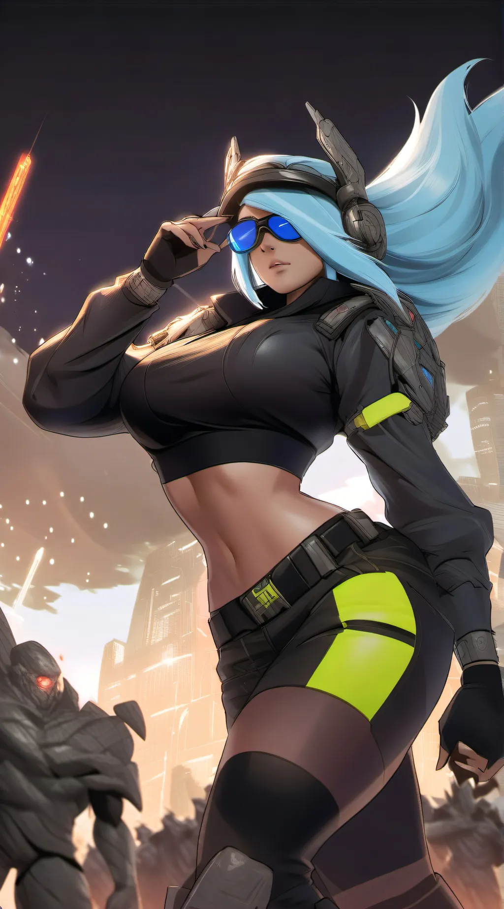 ai character: Visory background