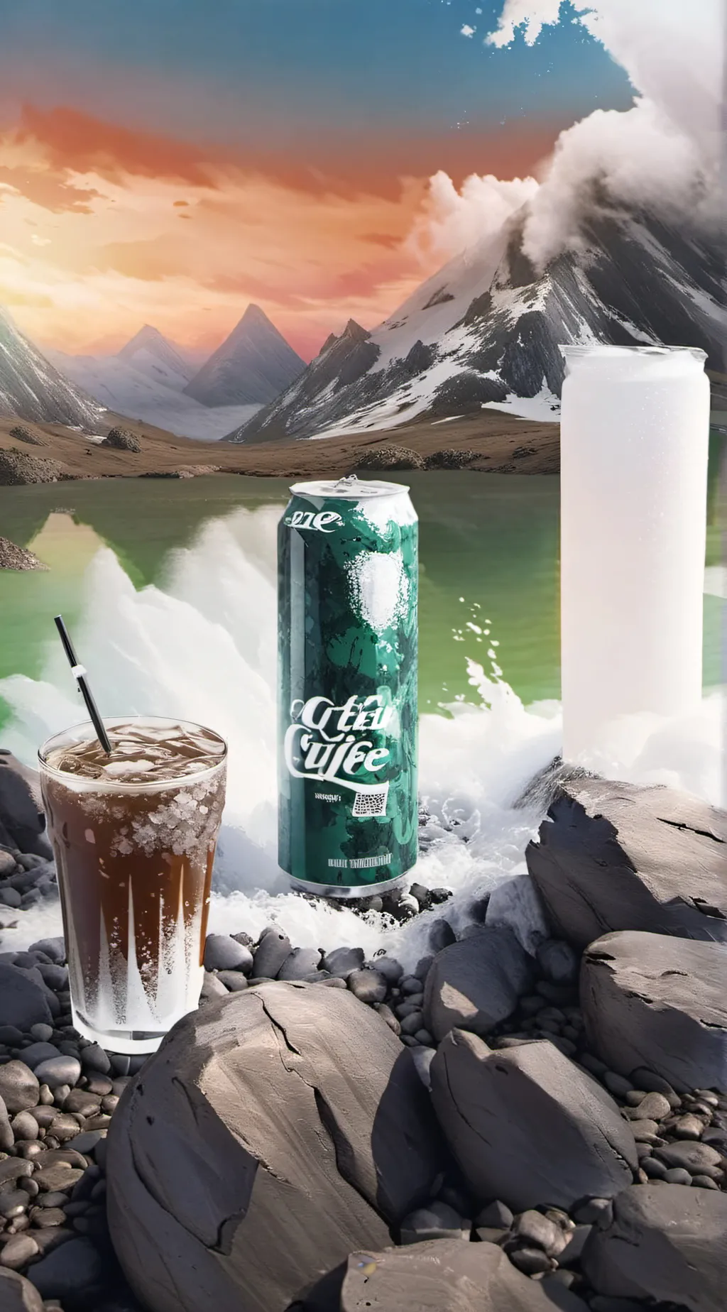 ai character: Coke life background