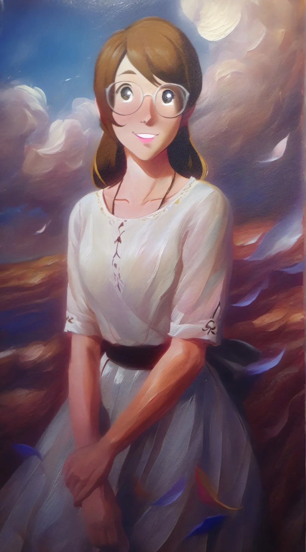 ai character: Gf background