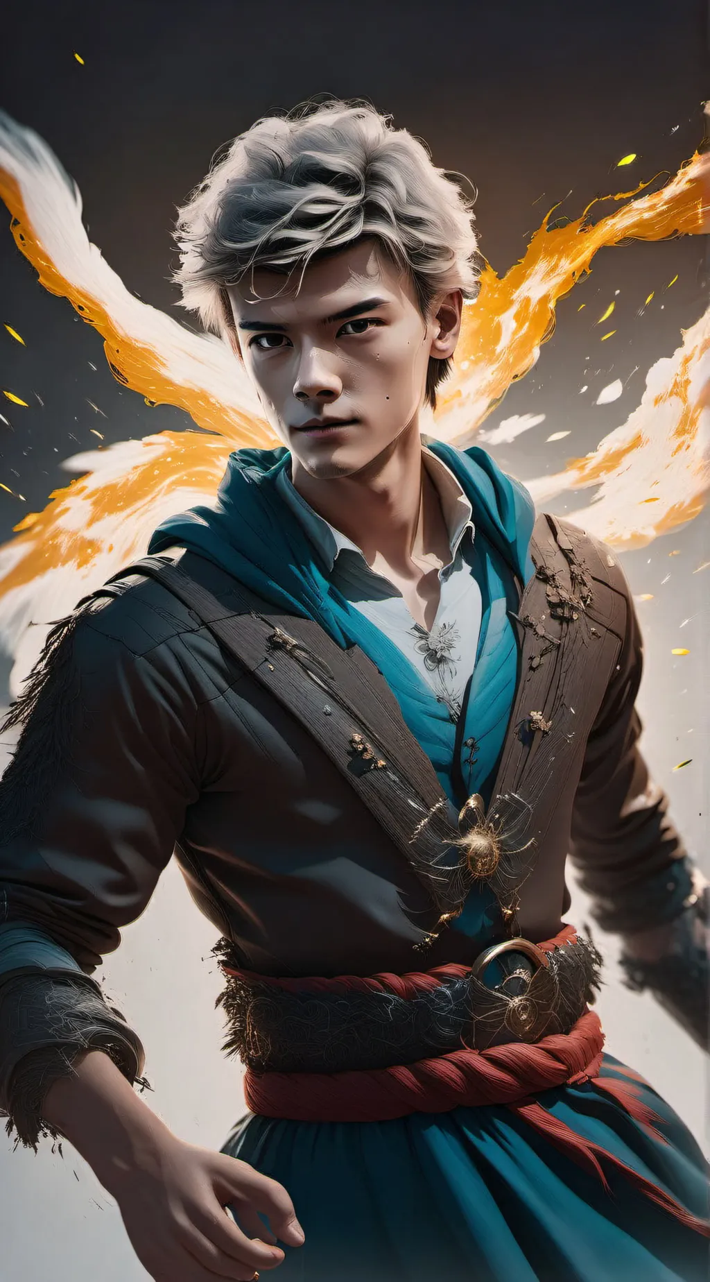 ai character: Newt background