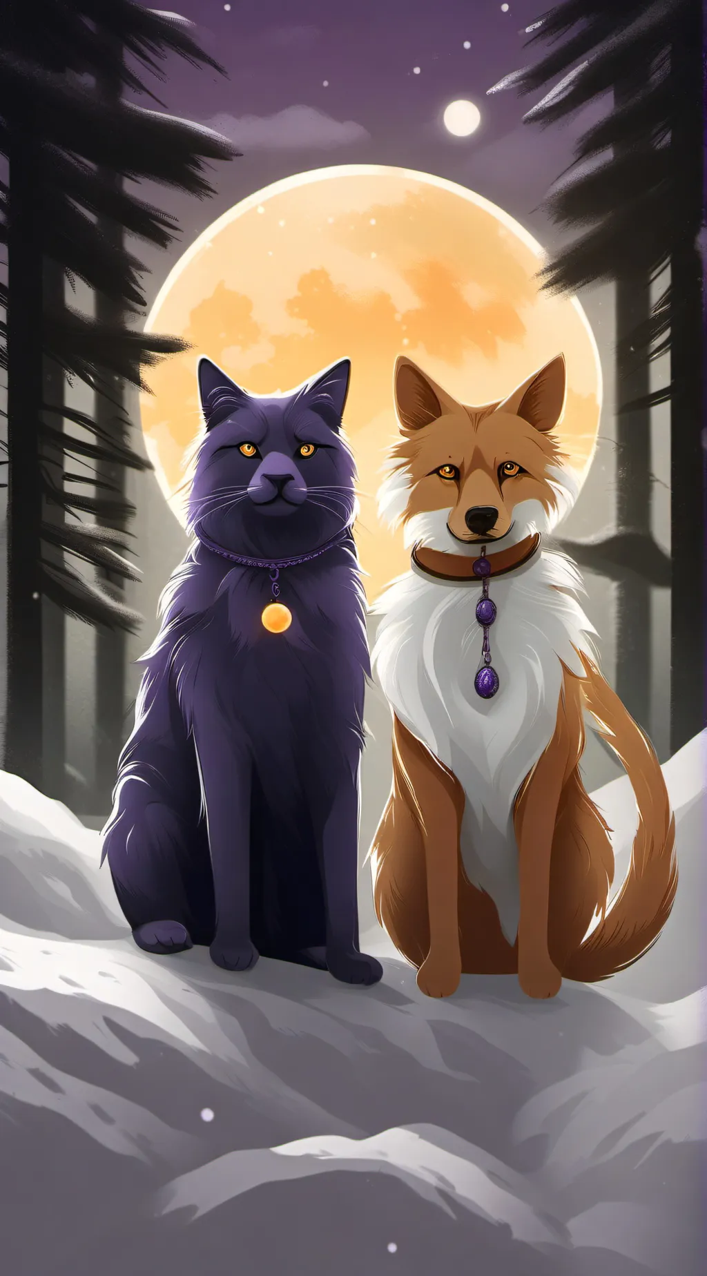 ai character: Catnap x Dogday background