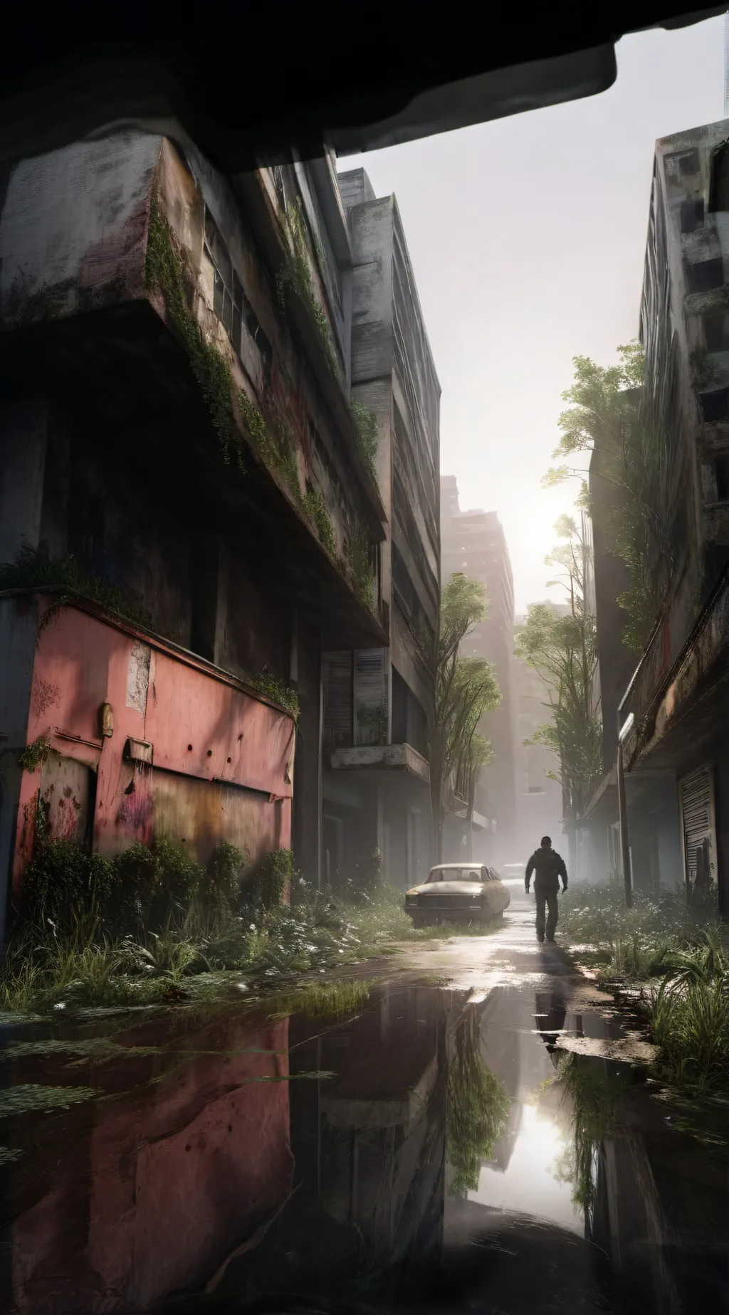 ai character: zombie apocalyps background