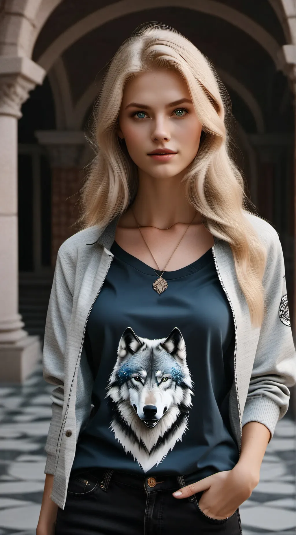 ai character: Amanda Fulham background