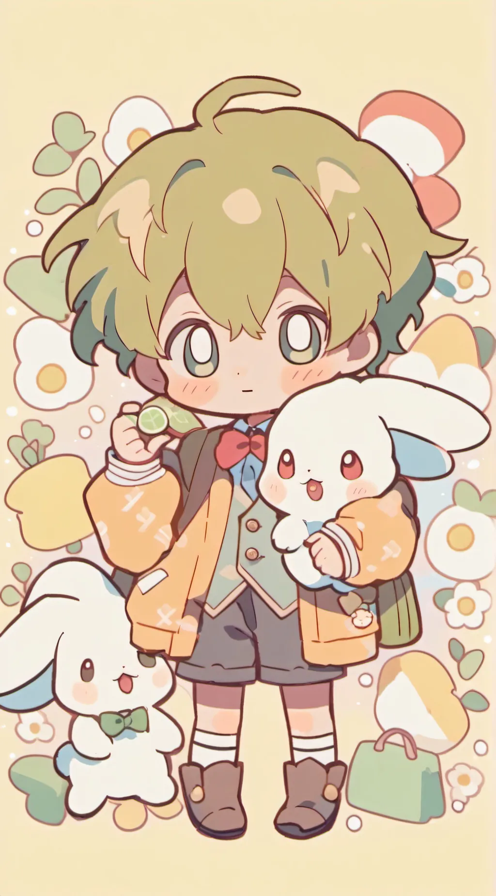 ai character: Chibi background