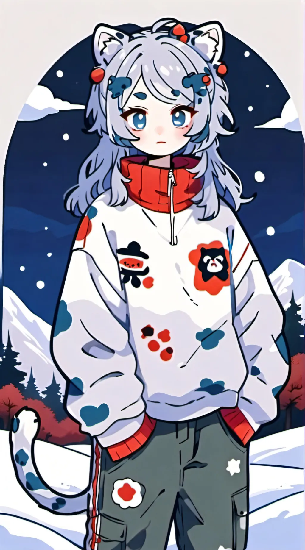 ai character: Lily background