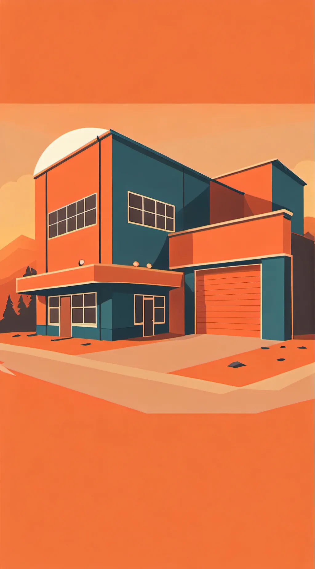 ai character: murder drones background