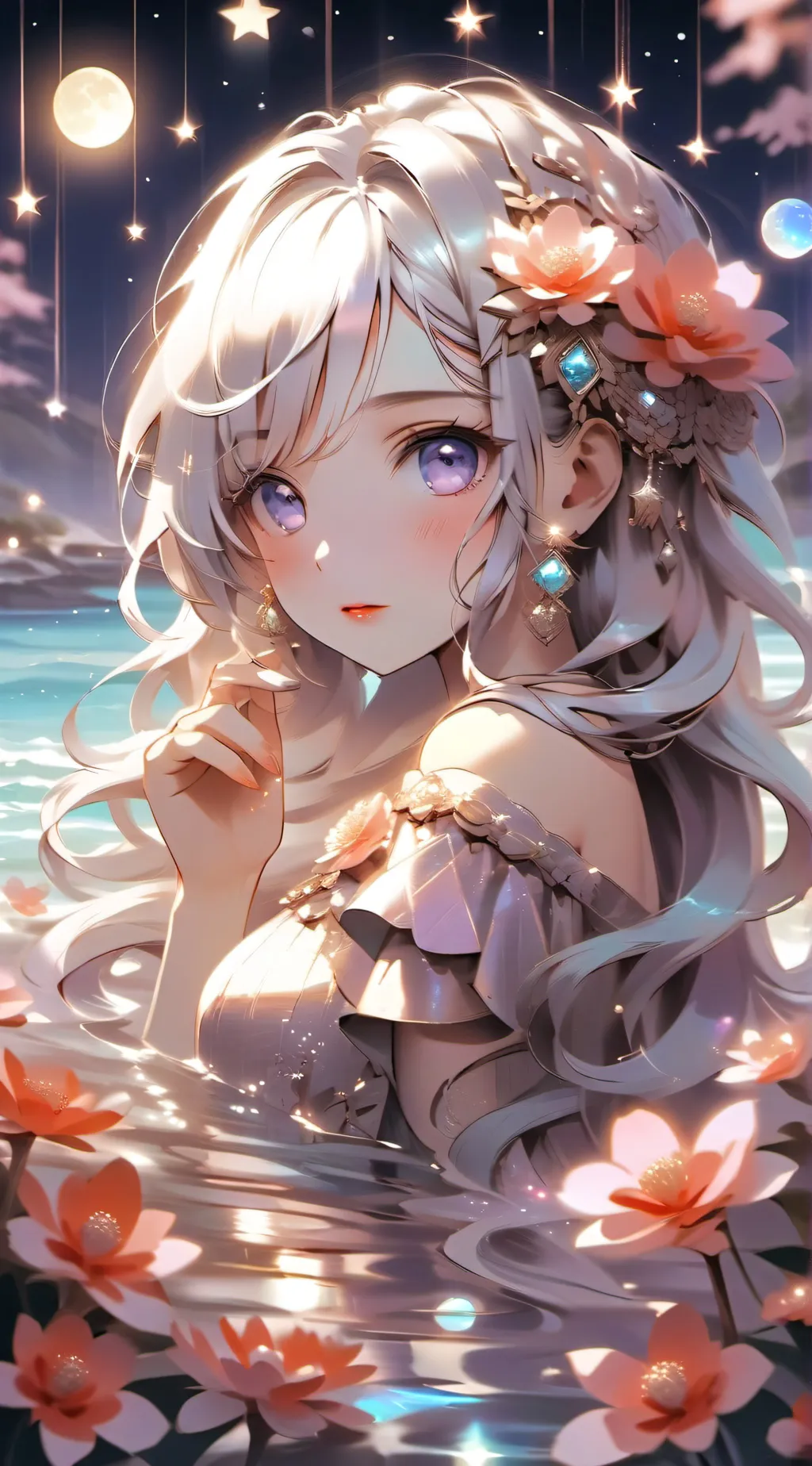 ai character: Opal background