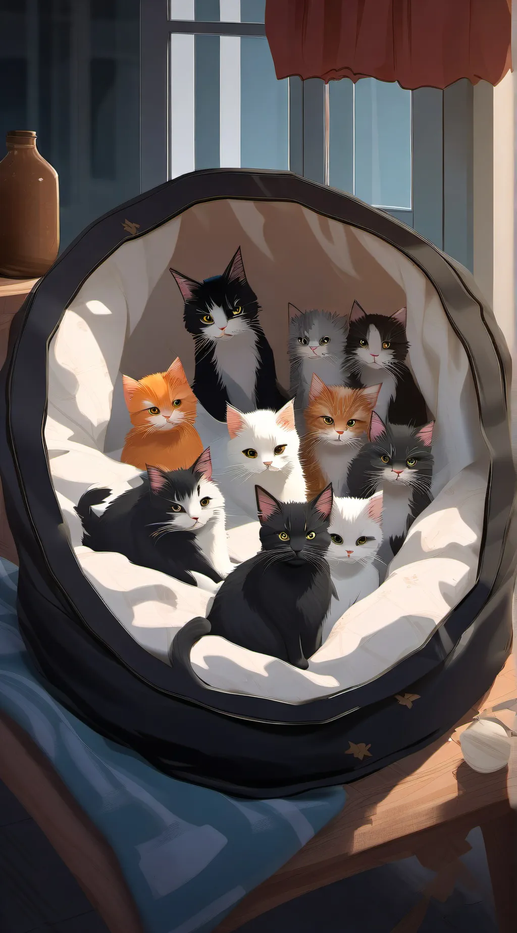 ai character: Five siblings background