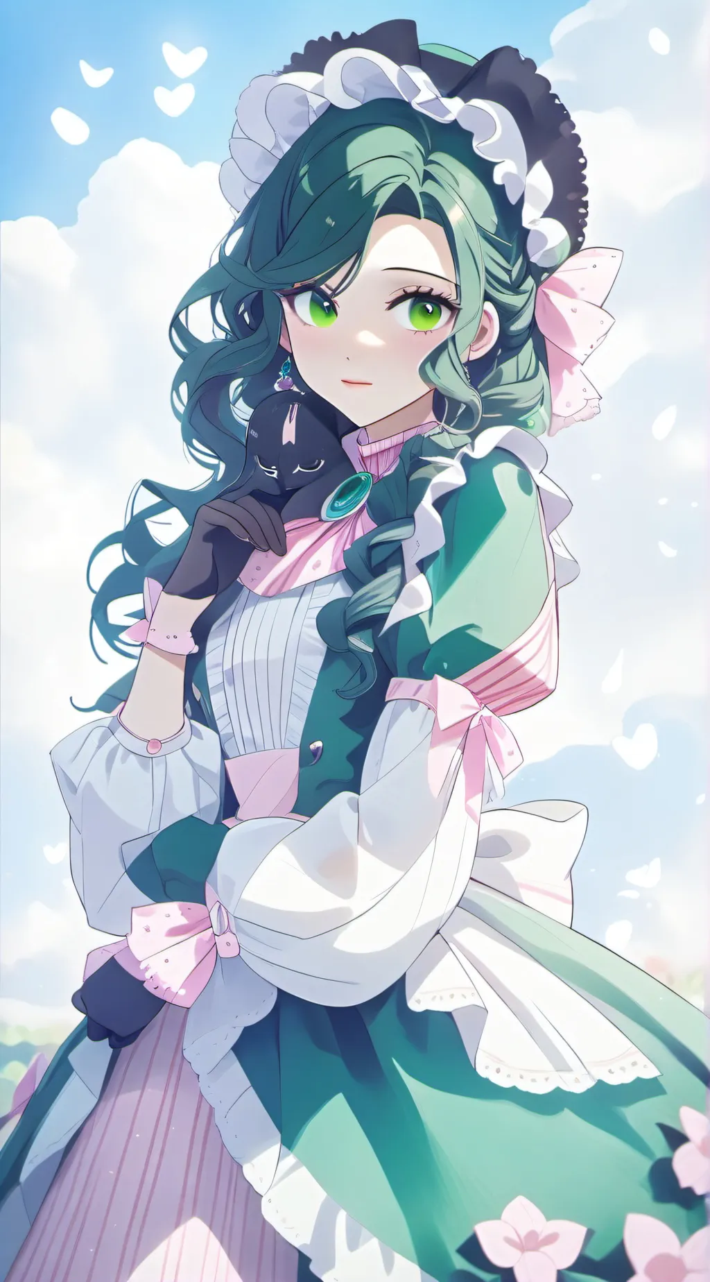 ai character: Disgust background