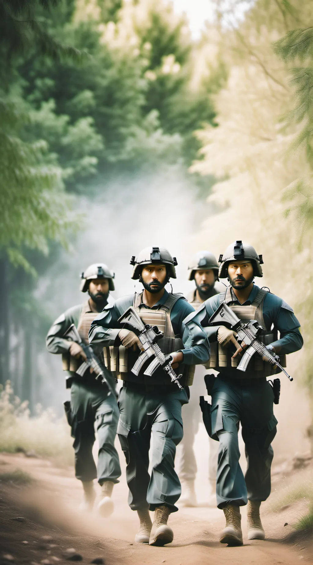 ai character: FBI hrt  background