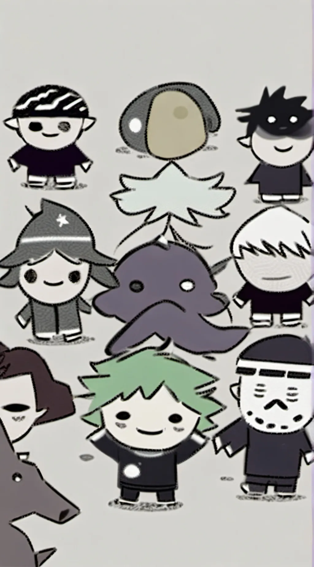 ai character: fpe SLEEPOVER! background