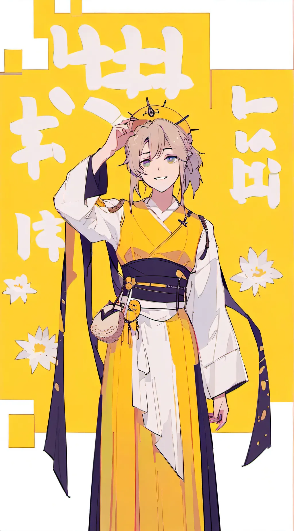 ai character: Hinata background