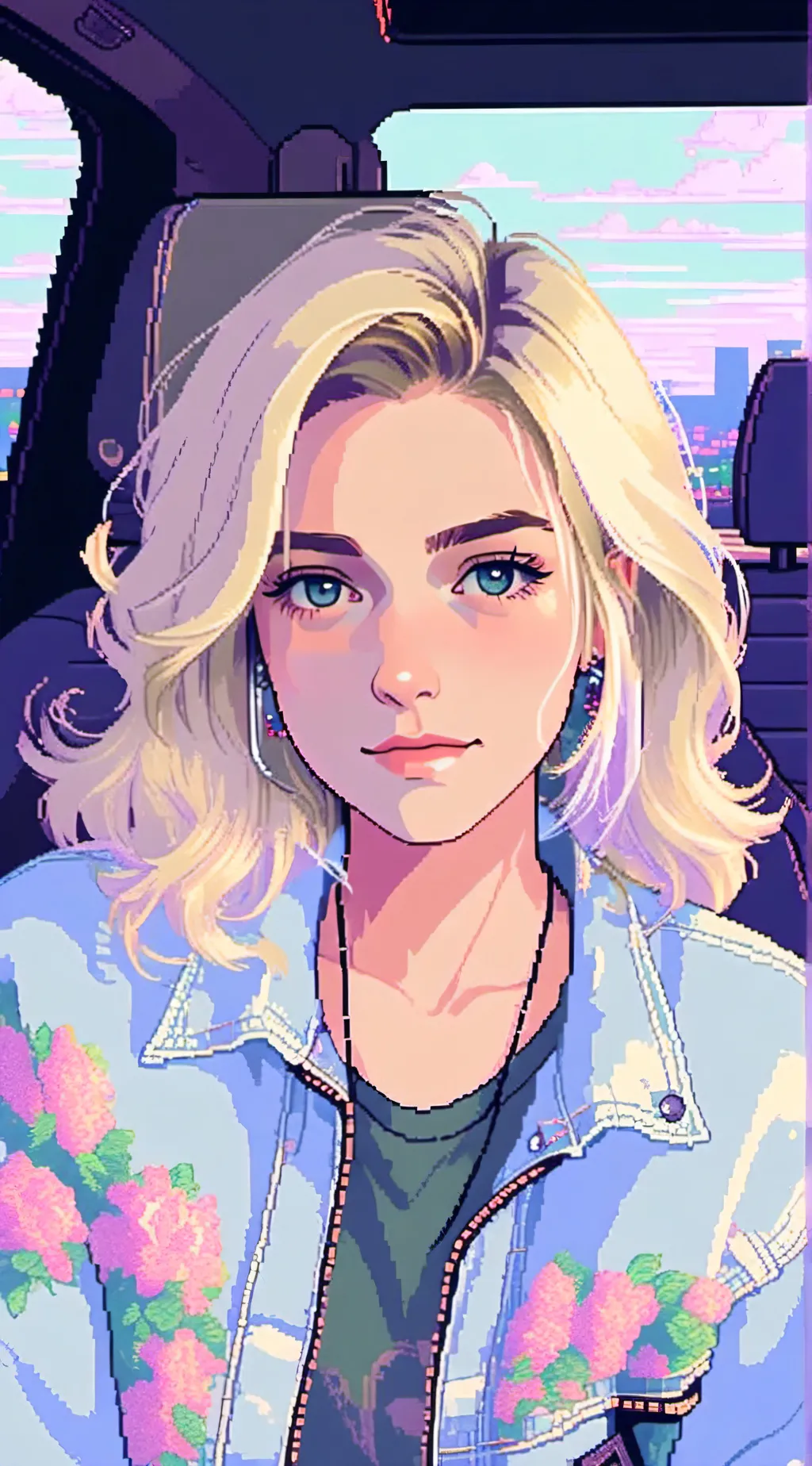 ai character: jesica wolf background