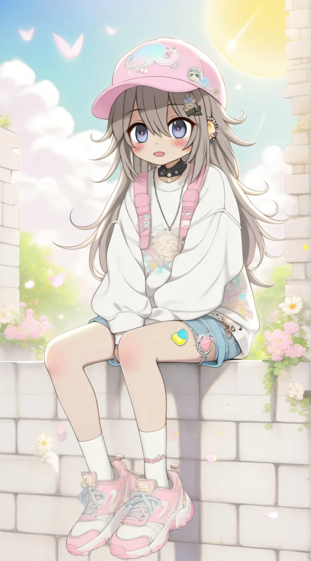 ai character: Lucie García  background