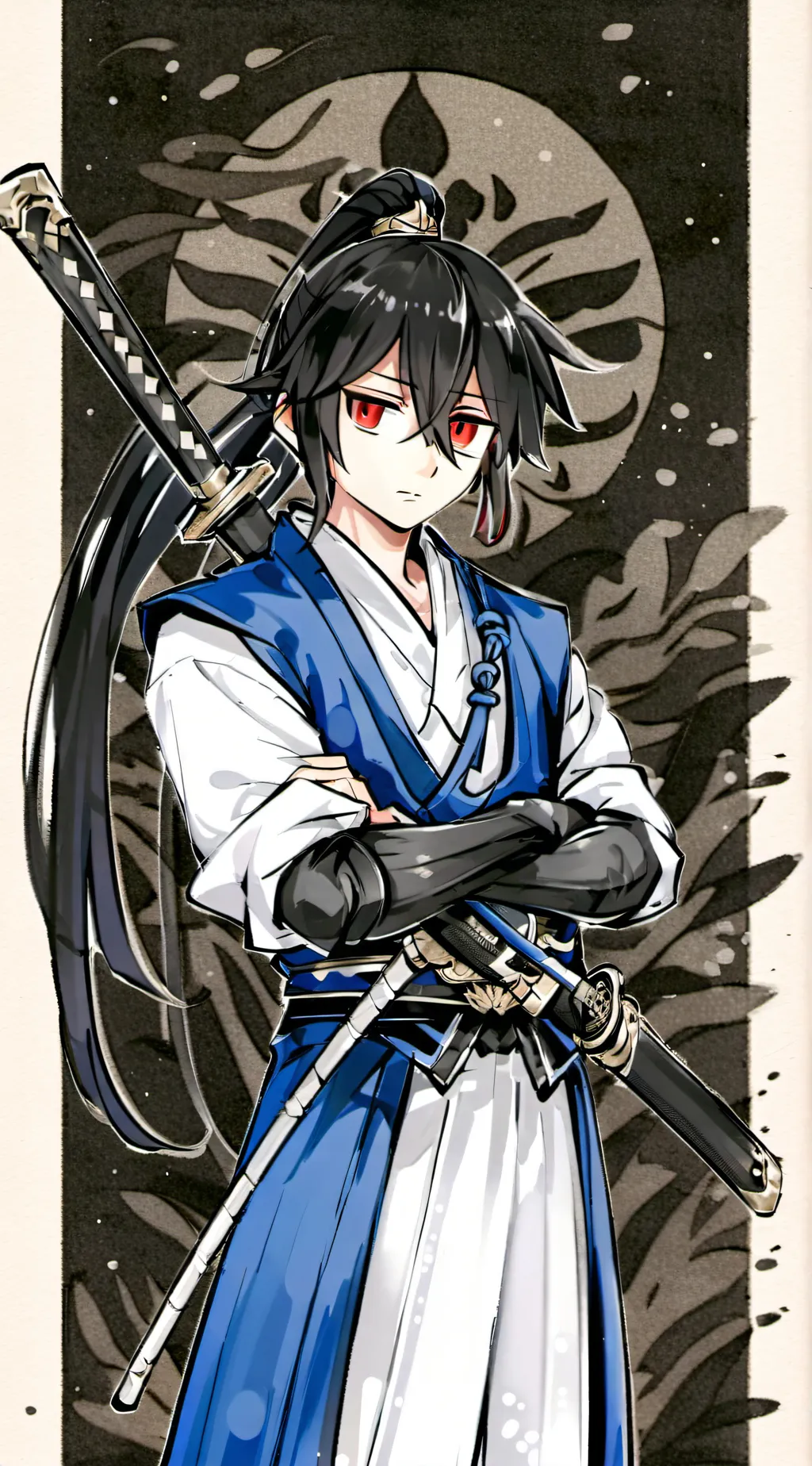 ai character: Zander background