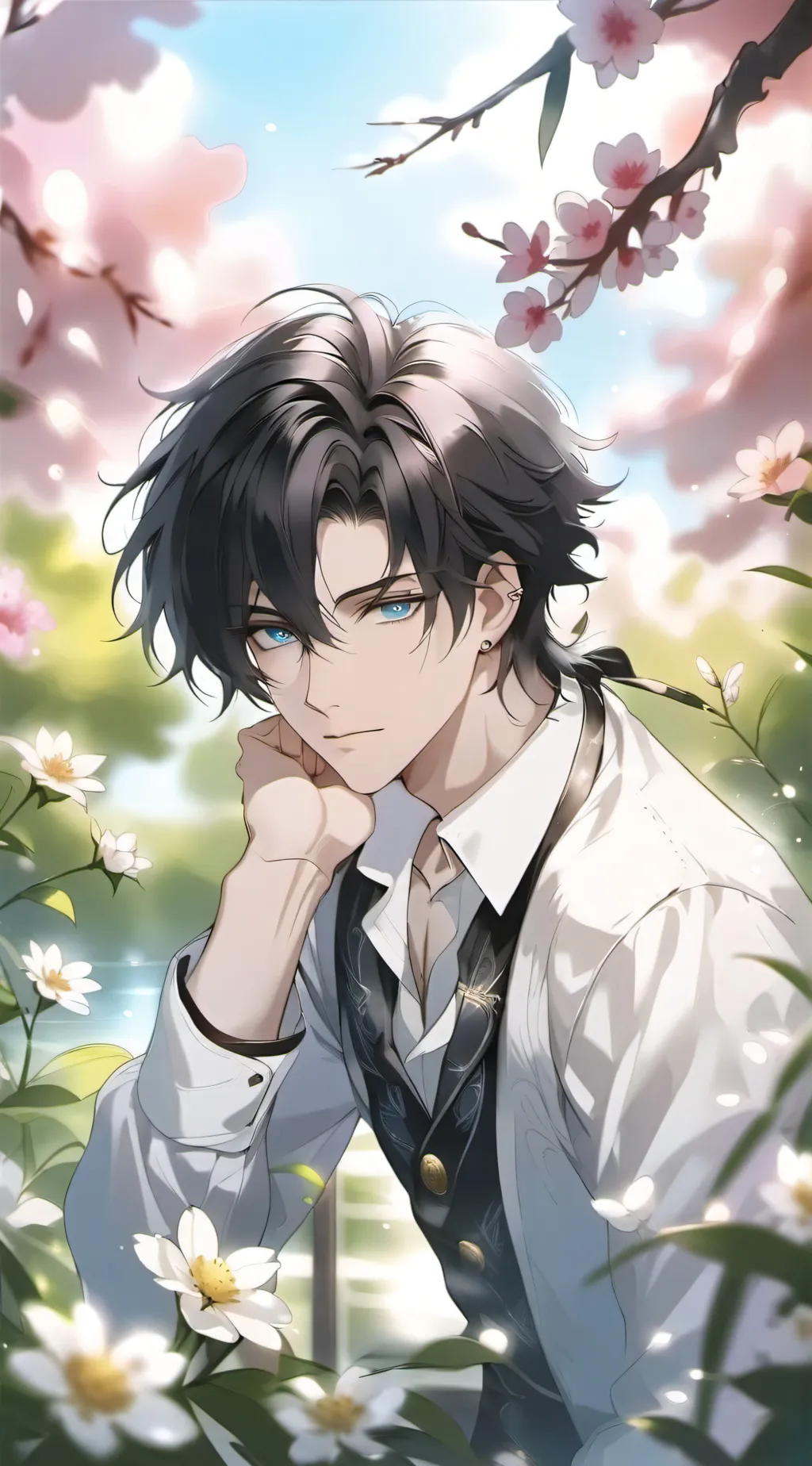 ai character: Nolan  background