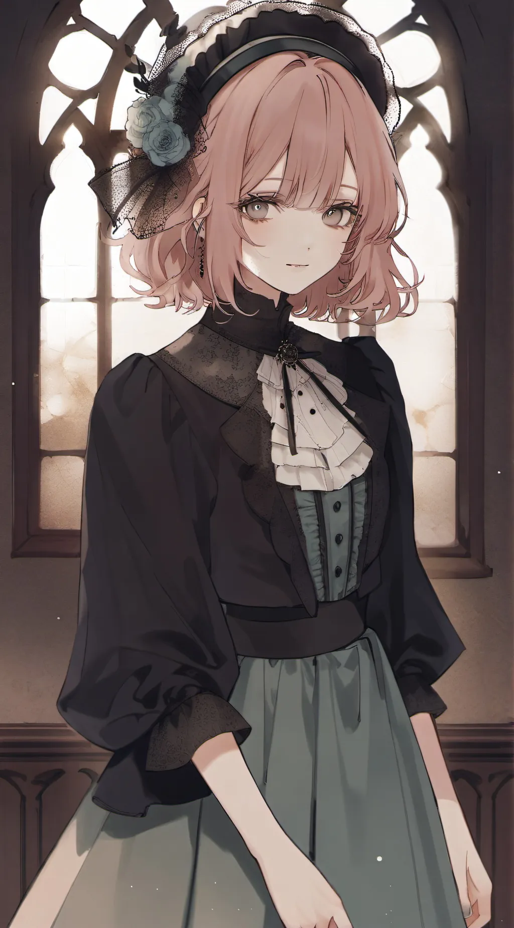 ai character: Victoria background