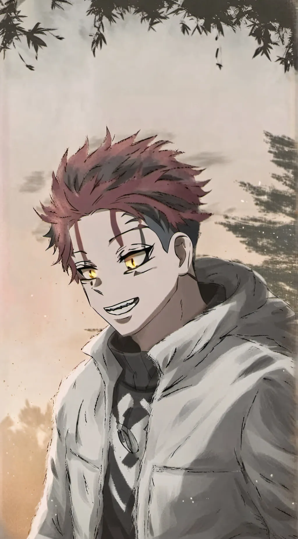 ai character: Akanza!  background