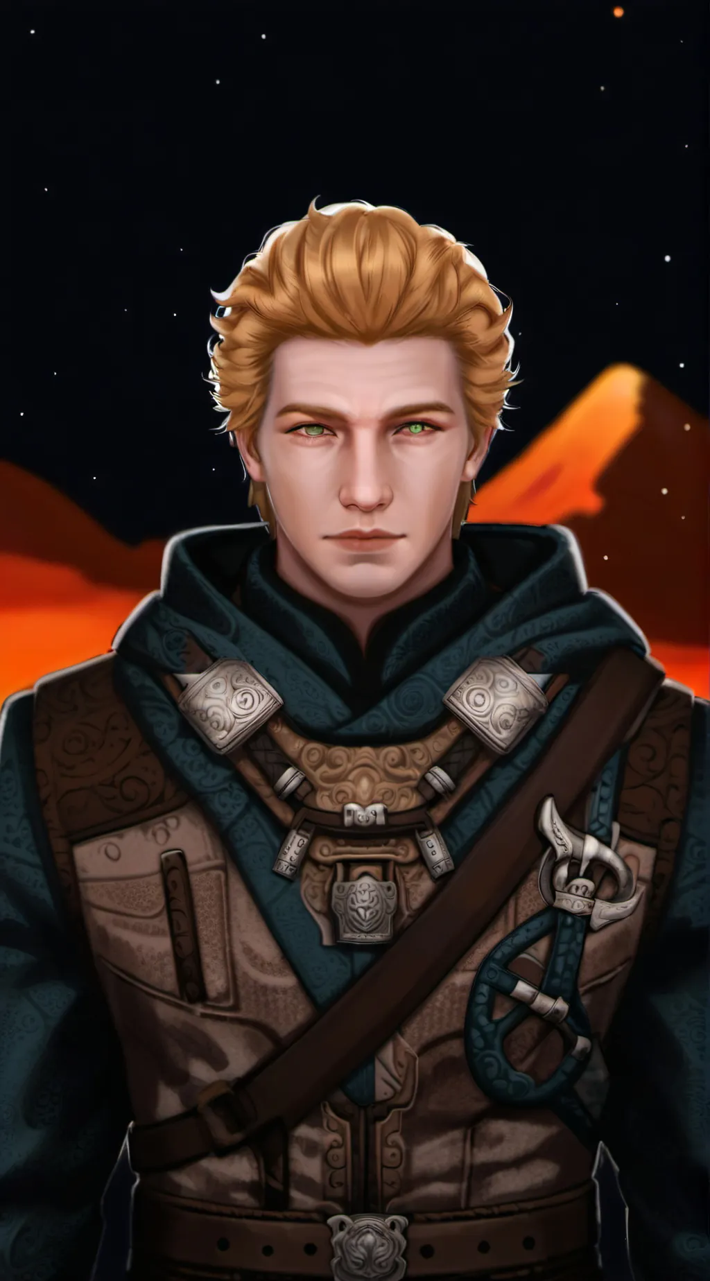 ai character: Garret Xavier. S background