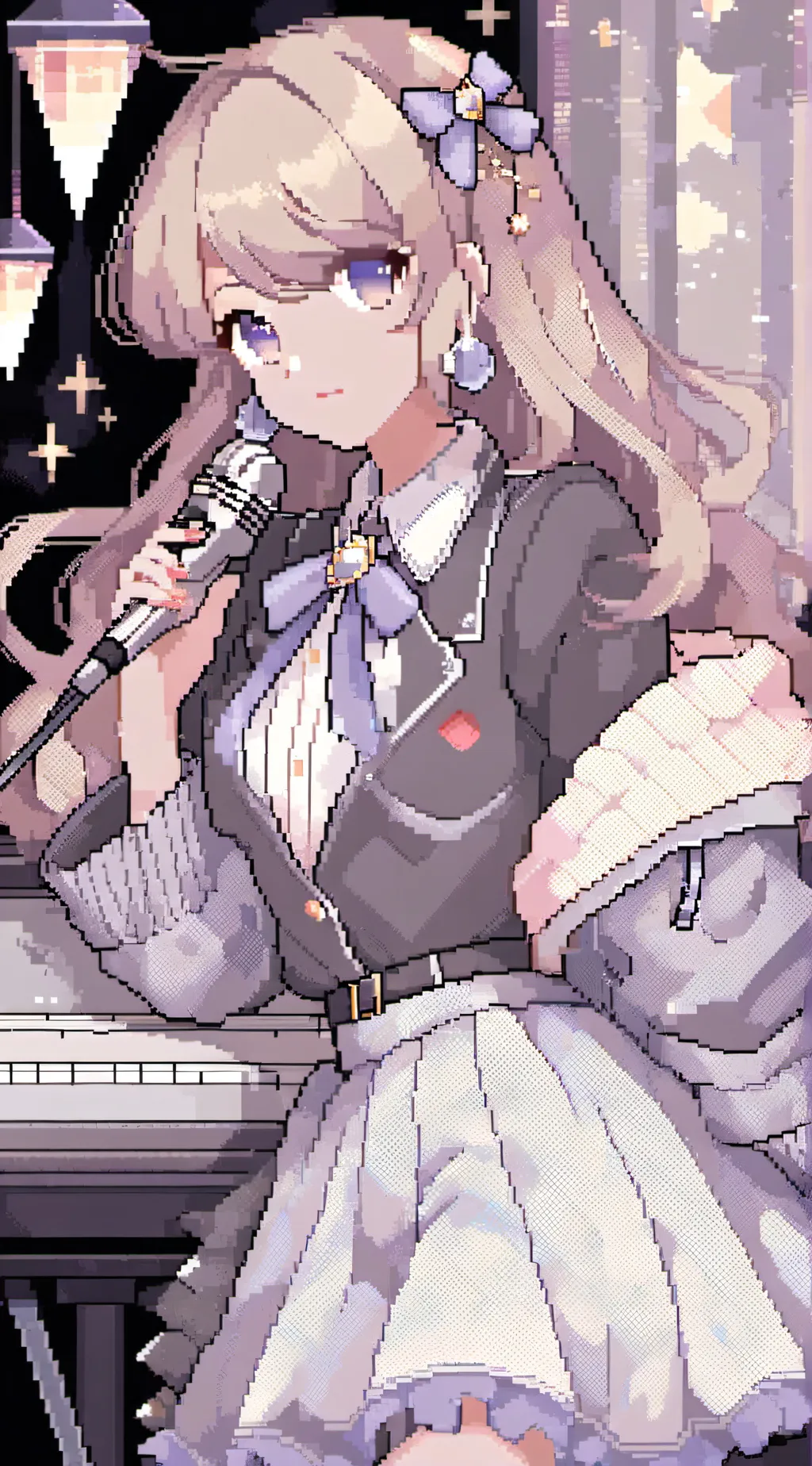 ai character: Oshi no ko background