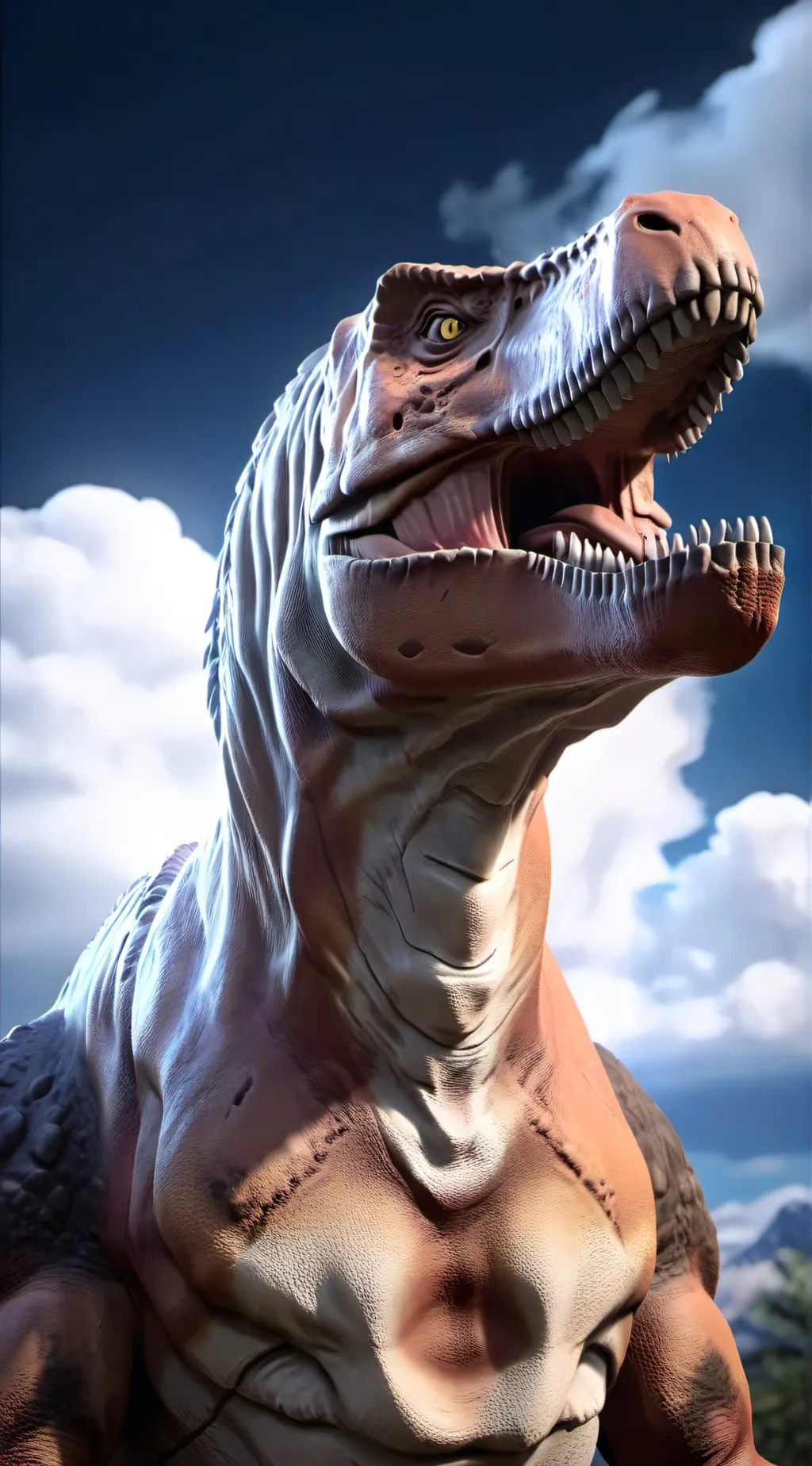 ai character: Rexy background